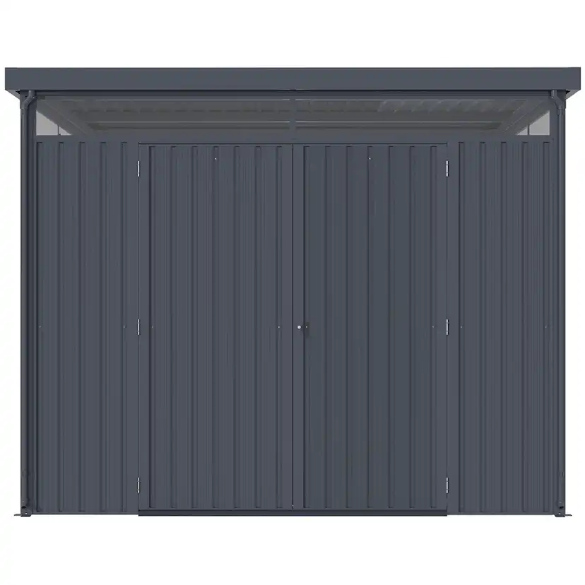 Drivhus Metalcraft 24m² Stålramme & Plastdeksel