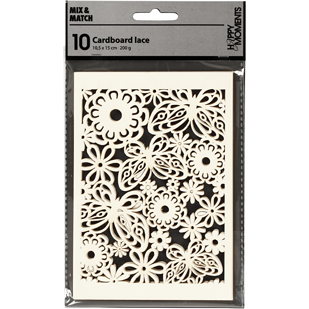 Blondekartong Creativ Company 10,5x15 cm 10 stk/1 Pk