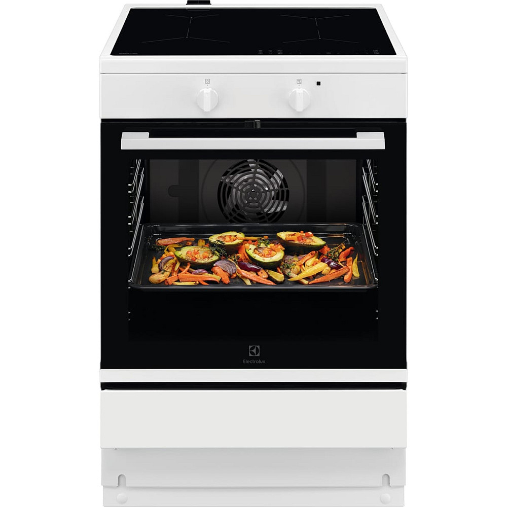 Induksjonsovn Electrolux LKI64404NW med Smarte Funksjoner Hvit