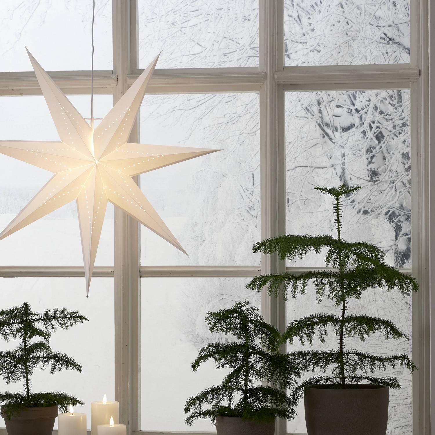 Adventstjerne Star Trading LYSA Papirstjerne