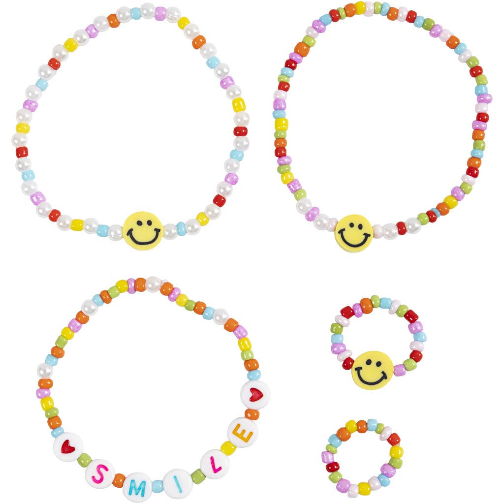 Smykker Creativ Company Mini DIY Kit Armbånd og Ring