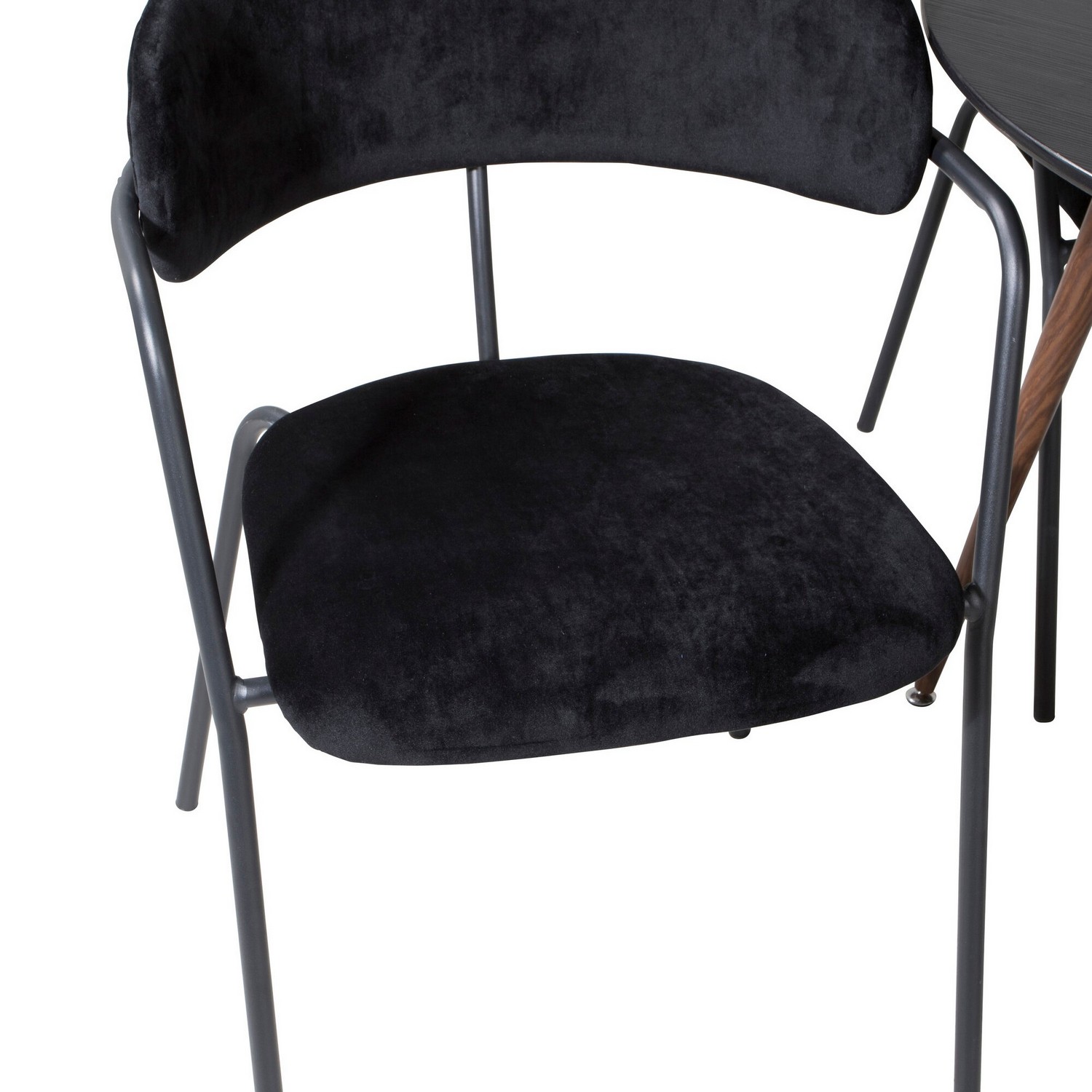 Spisegruppe Venture Home Plake med 4 Aris Karmstoler Rundt