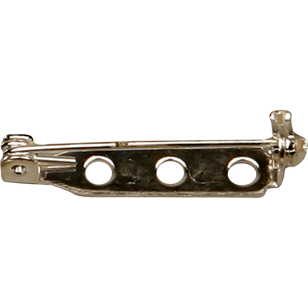 Brosjenål Creativ Company Forsølvet L25 mm