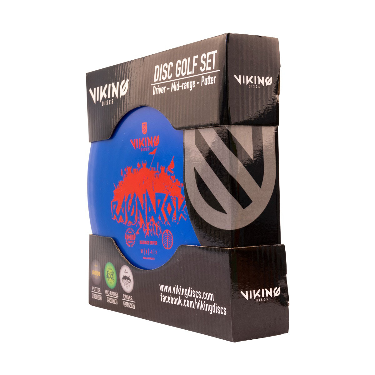 Frisbeegolfkurv Viking Discs Discover Sett