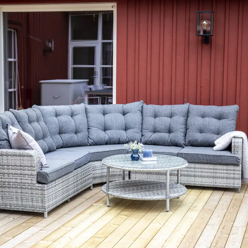 Hjørnesofa Venture Home Valencia Utendørs Utendørs