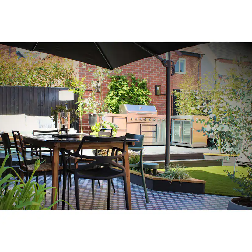 Kjøleskap Modul Myoutdoorkitchen Stainless Collection med Dobbeldører