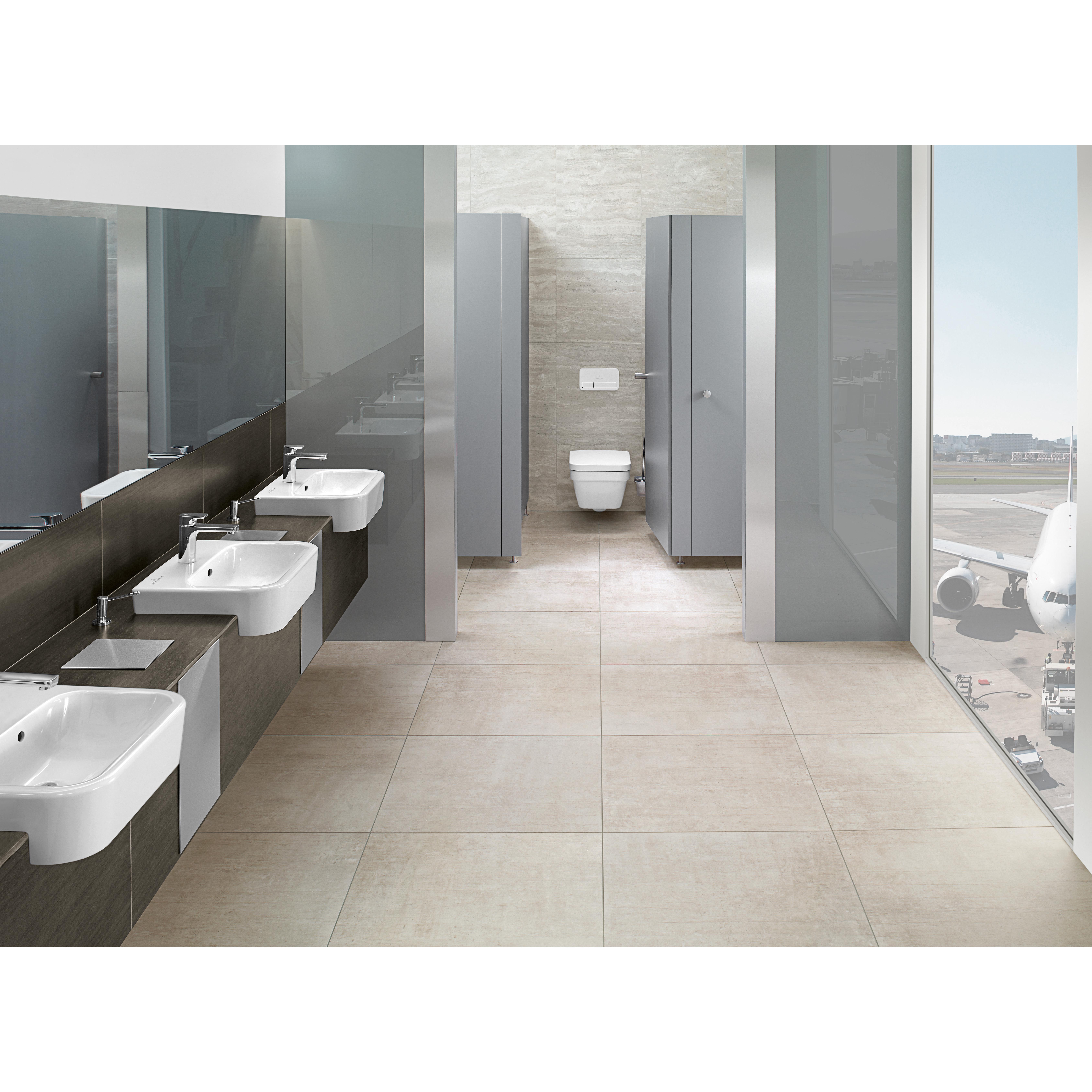 Vägghängd Toalettstol Villeroy & Boch Architectura Kvadratisk