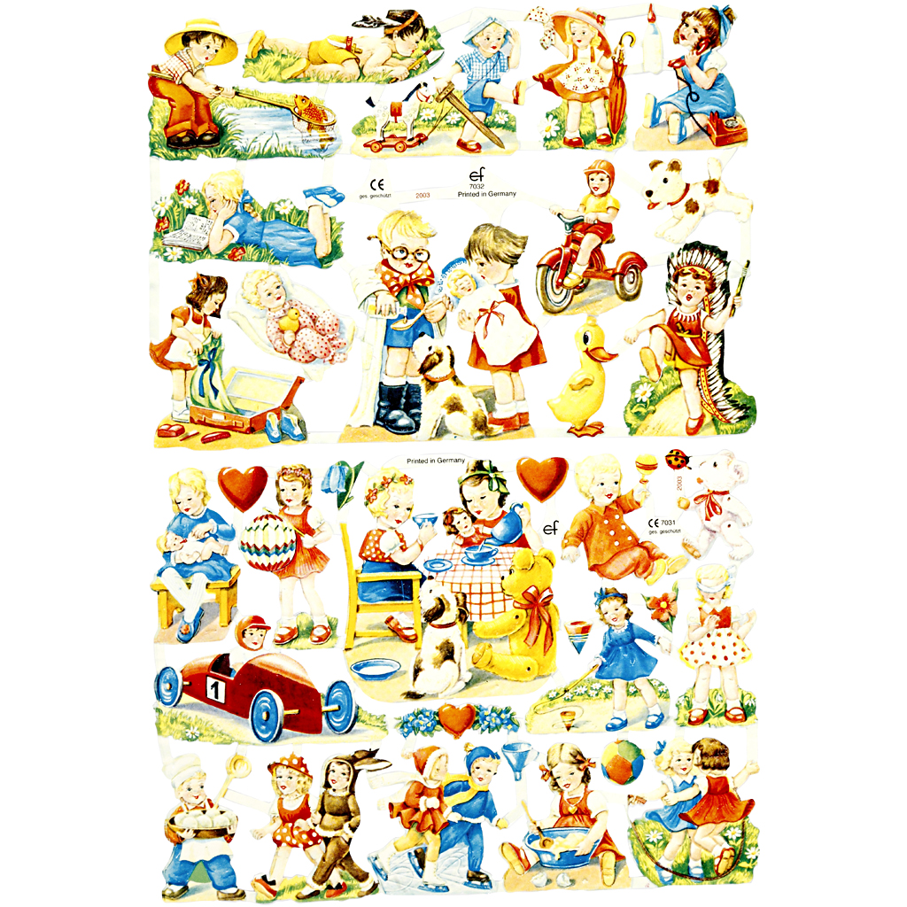 Glansbilder Creativ Company Barn 165x235 cm 2 Ark/1 Pk