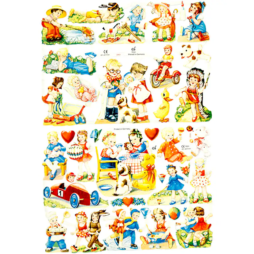 Glansbilder Creativ Company Barn 165x235 cm 2 Ark/1 Pk