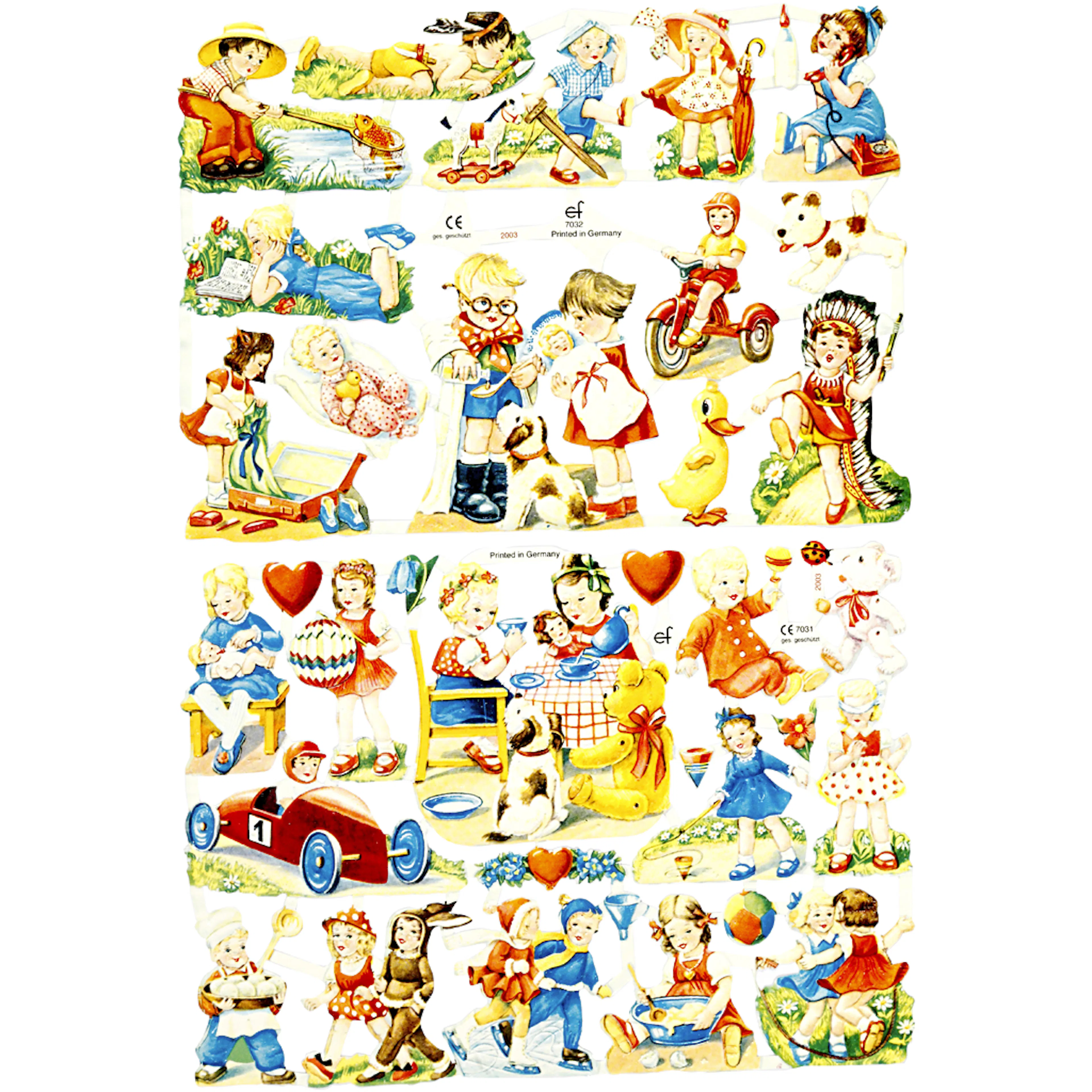 Glansbilder Creativ Company Barn 165x235 cm 2 Ark/1 Pk