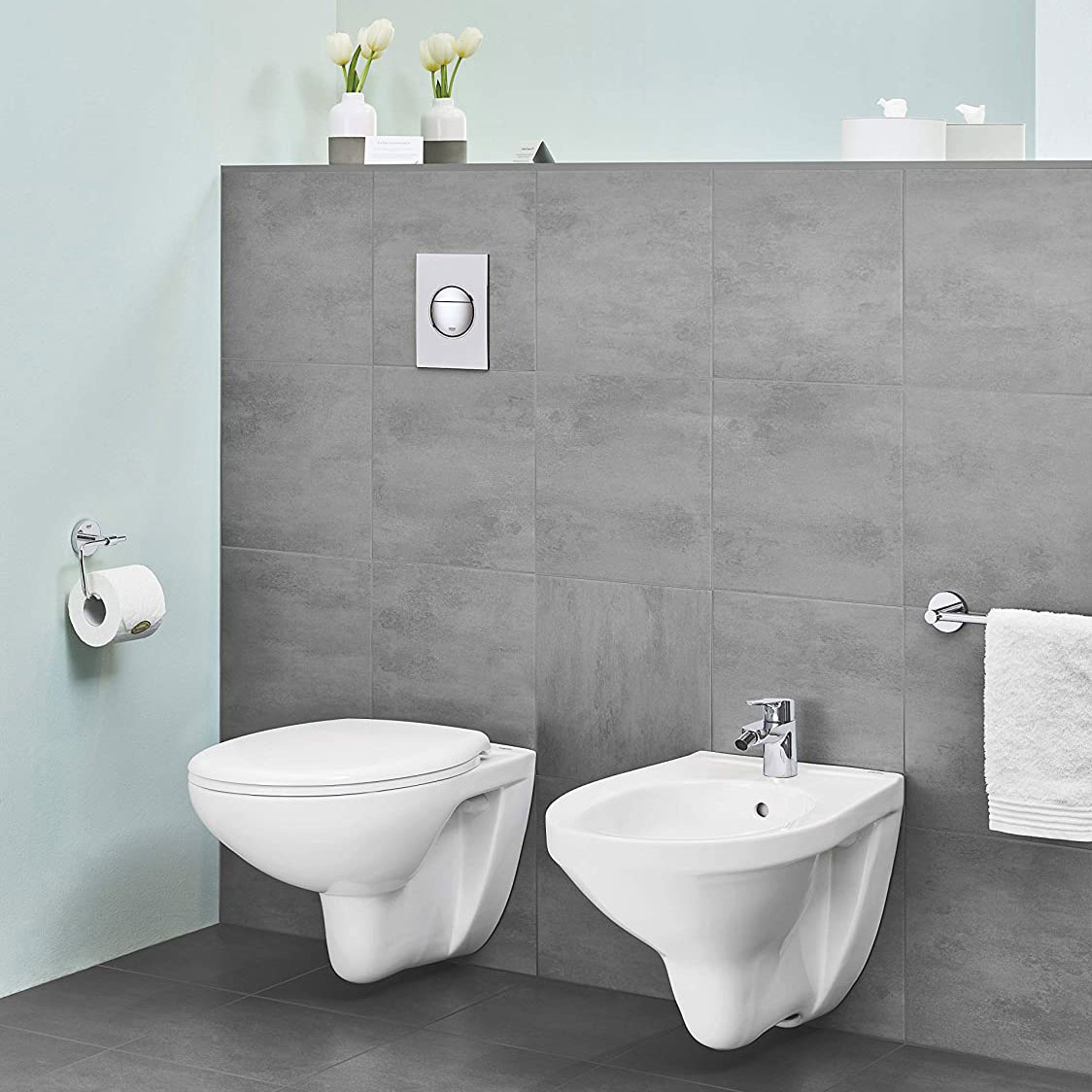 Toalettpappershållare Grohe BauCosmopolitan 40457