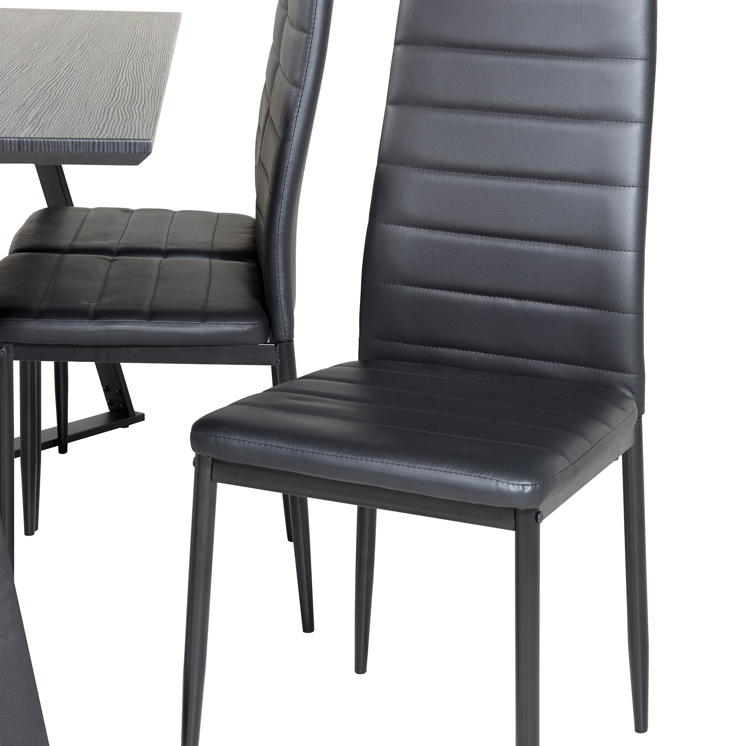 Spisegruppe Venture Home Madde med 6 Sly Stoler