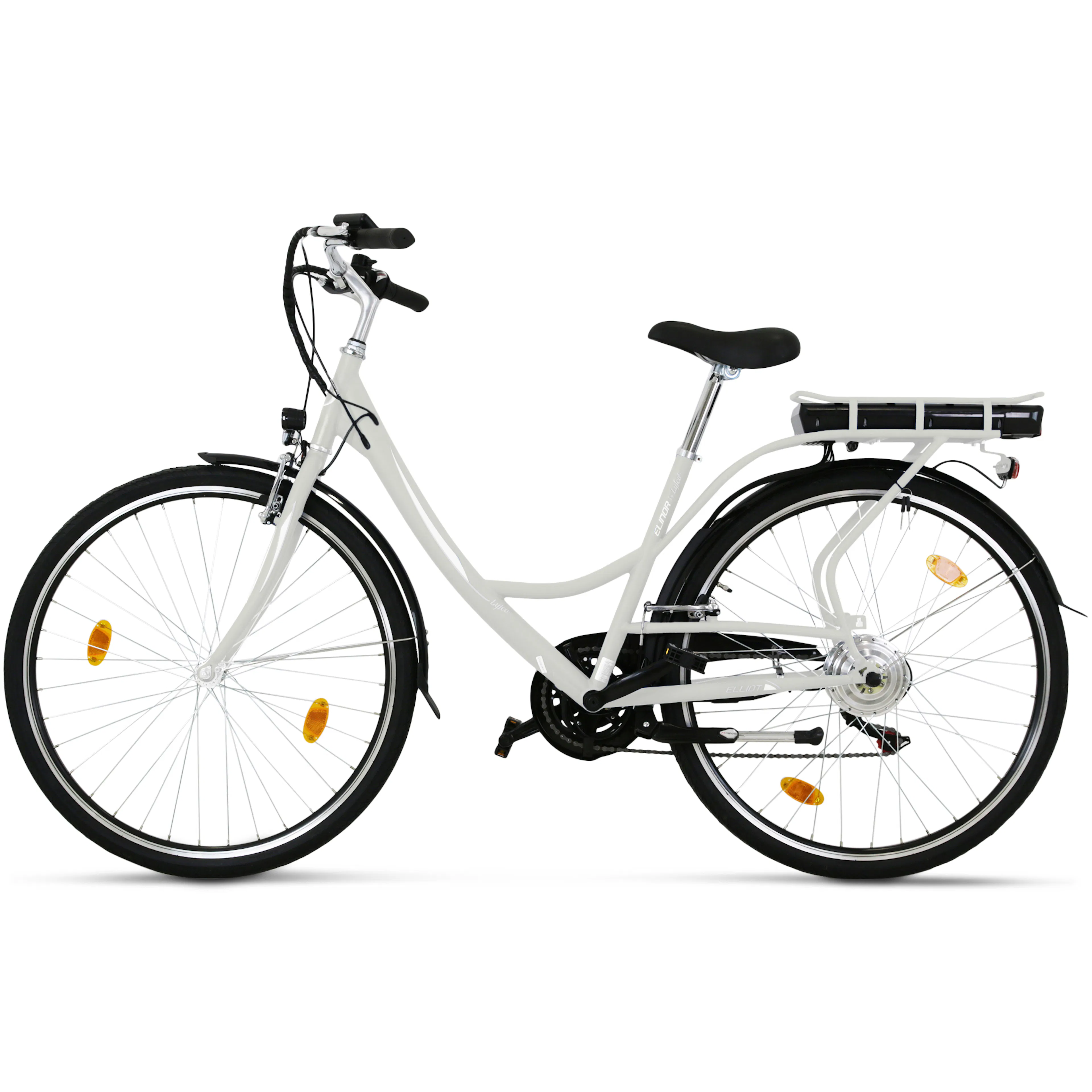 Elsykkel Lyfco Dame 28" - Elinor 10,4 Ah HHvit