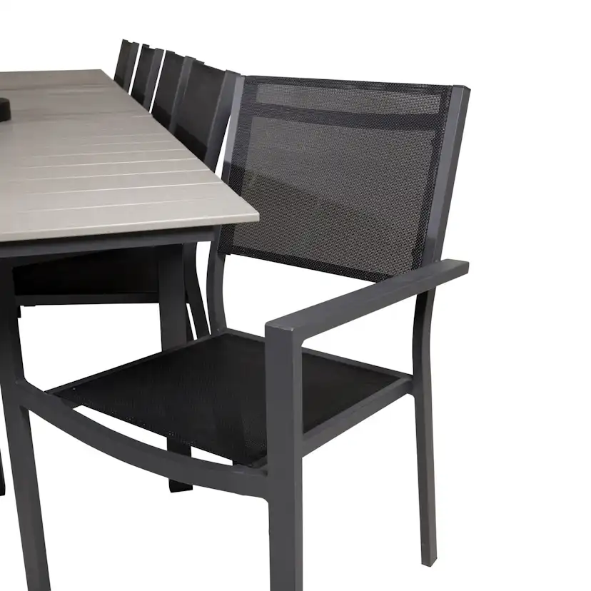 Spisegruppe Venture Home Lova 224/324 med 10 Copacabana Lenestoler