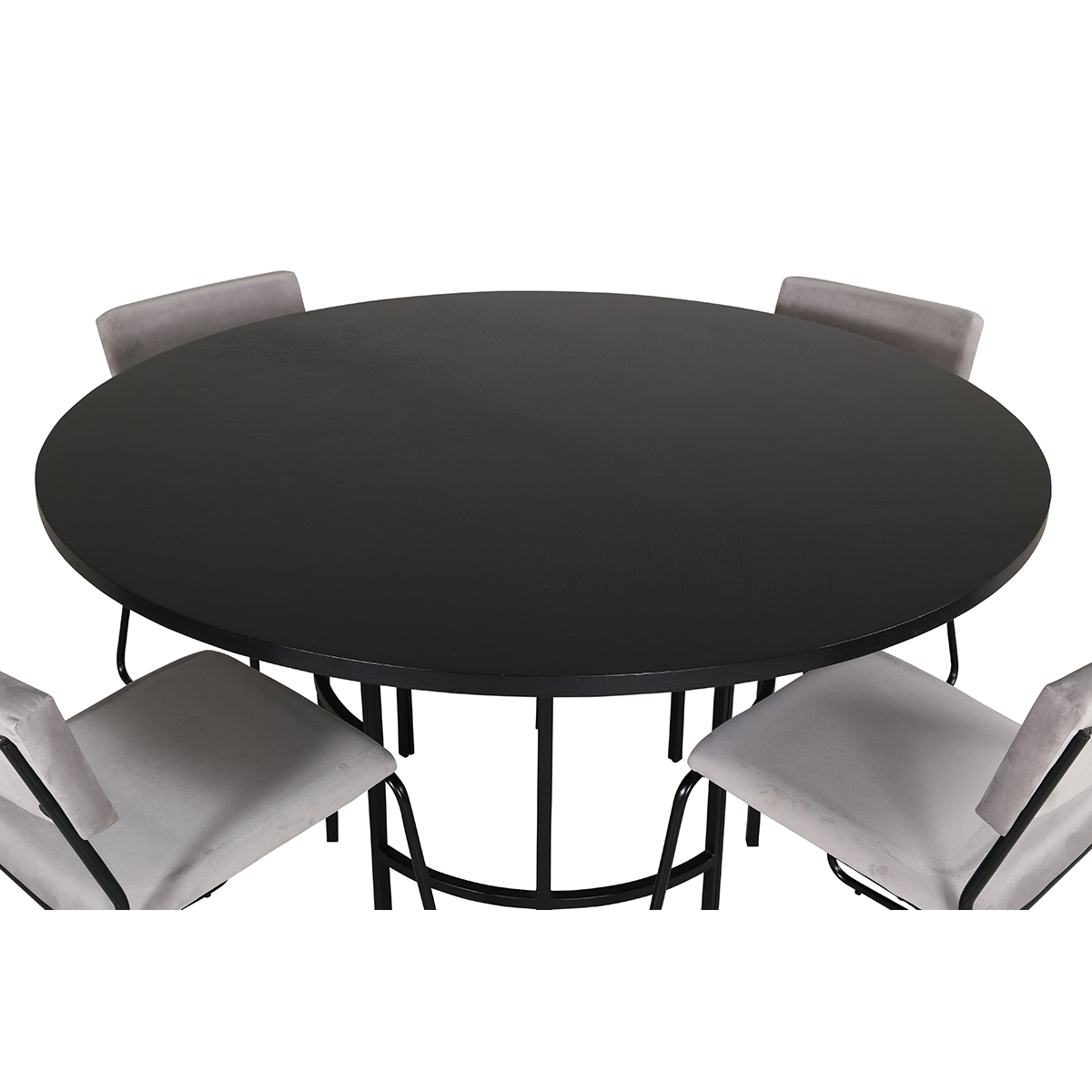 Spisegruppe furniture/fashion Copenhagen Ø140 cm med 4 Kenth Stoler