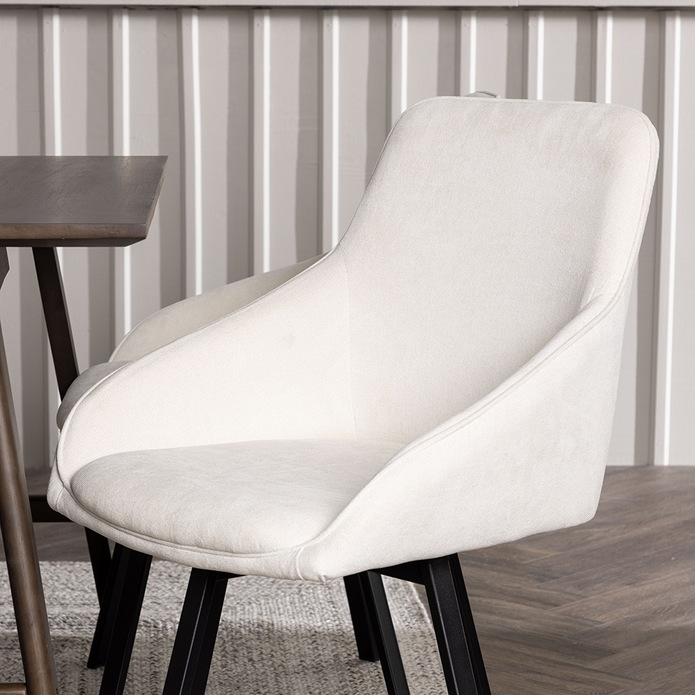 Spisegruppe Venture Home Kaseidon med 4 stk Rosie Stoler