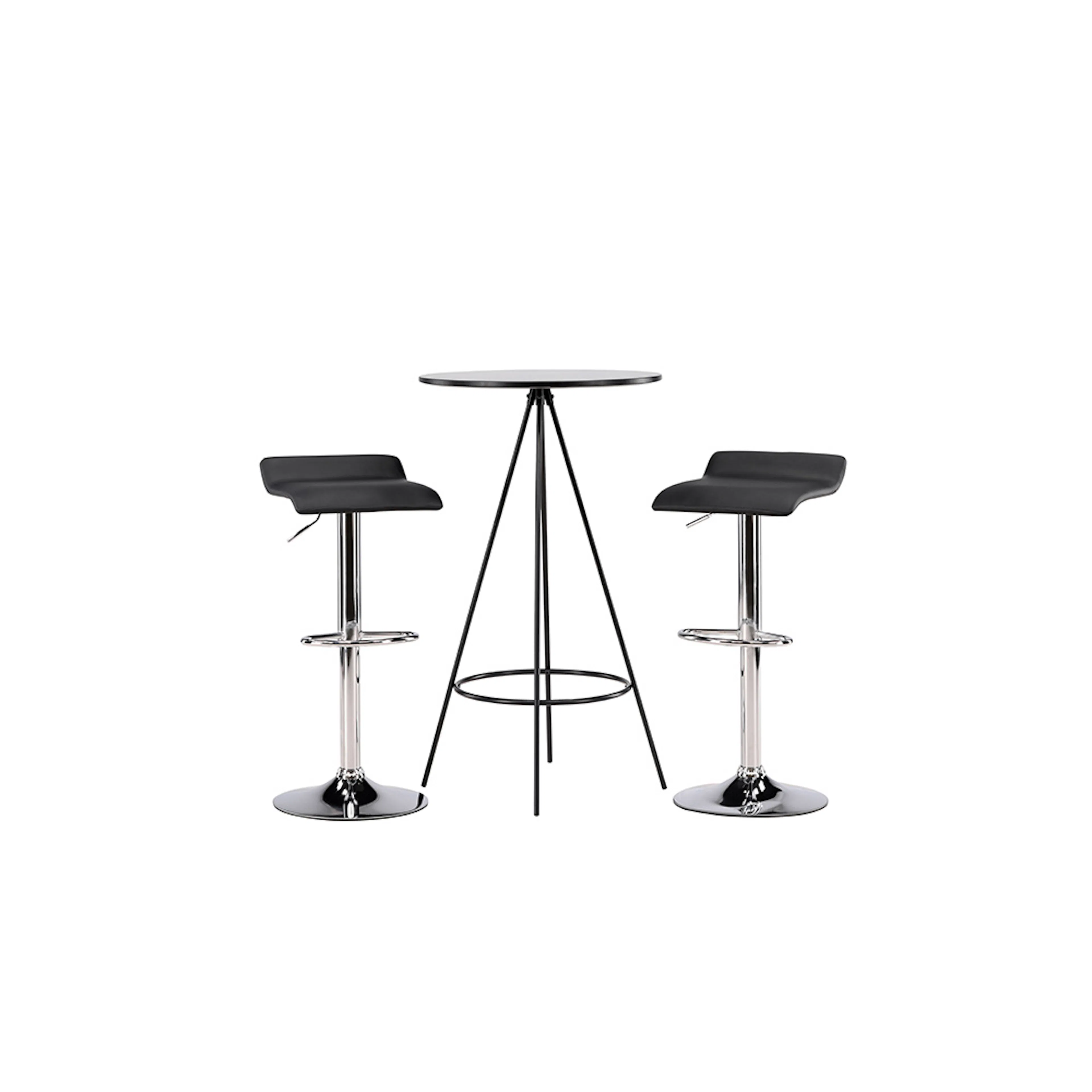 Spisegruppe Venture Home Bistro Ø60 cm med 2 stk Jonna Stoler
