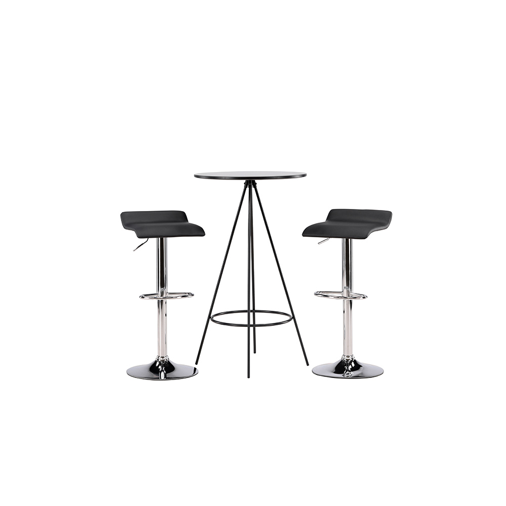 Spisegruppe Venture Home Bistro Ø60 cm med 2 stk Jonna Stoler