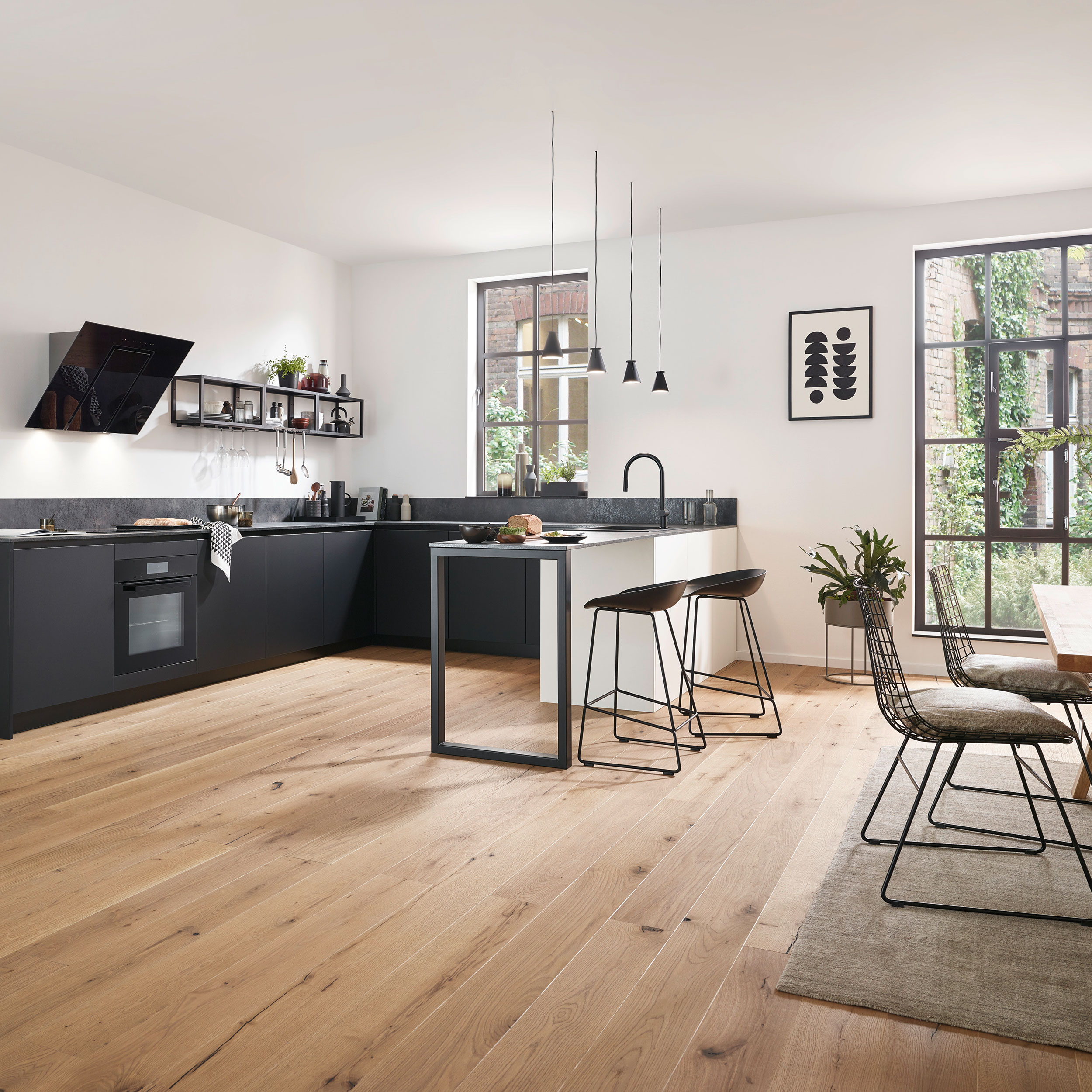 Köksblandare Hansgrohe Talis M54 med Utdragbar Pip Mt Sv Mattsvart