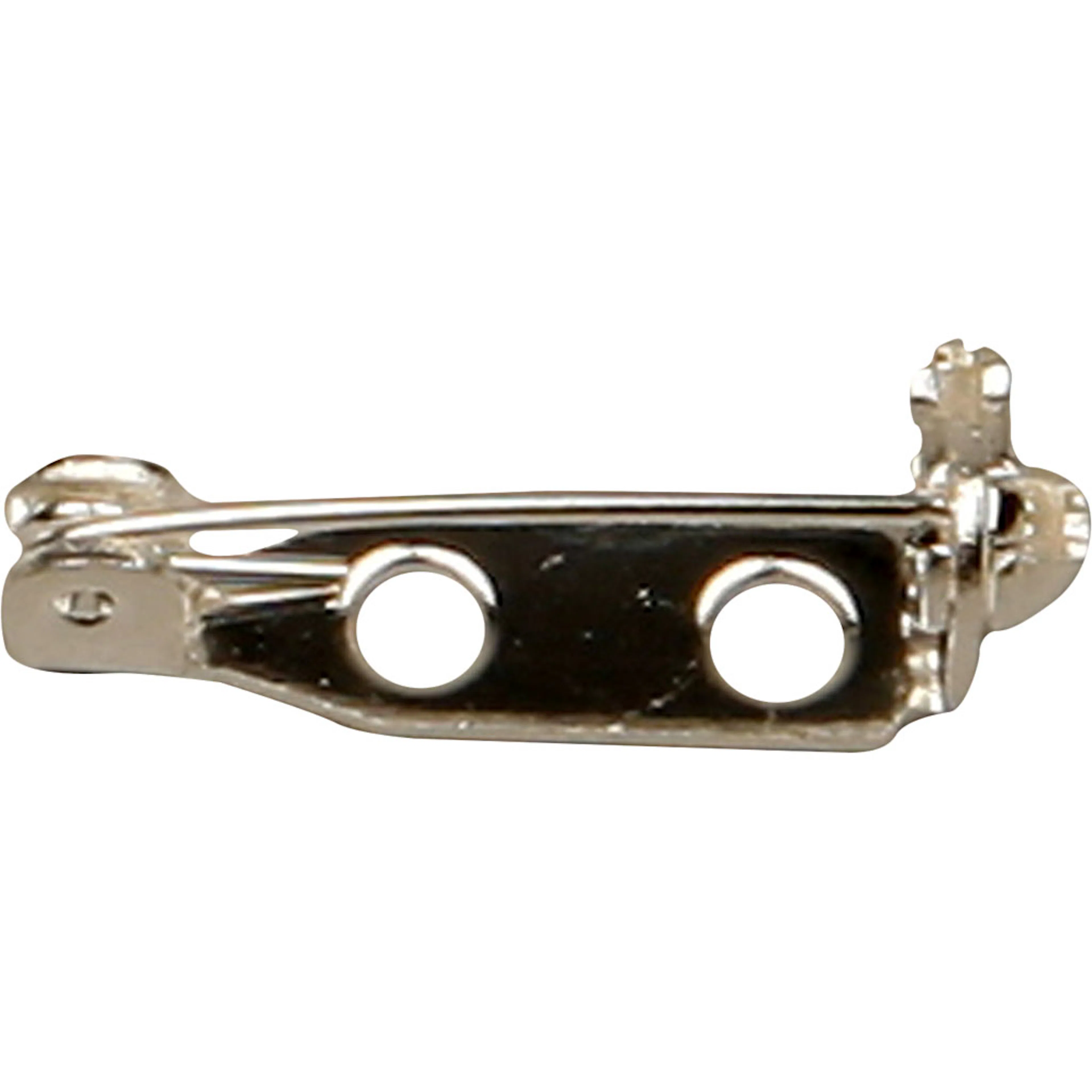 Broschnål, försilvrad, L: 15 mm, 100 st./ 1 förp. 100 st