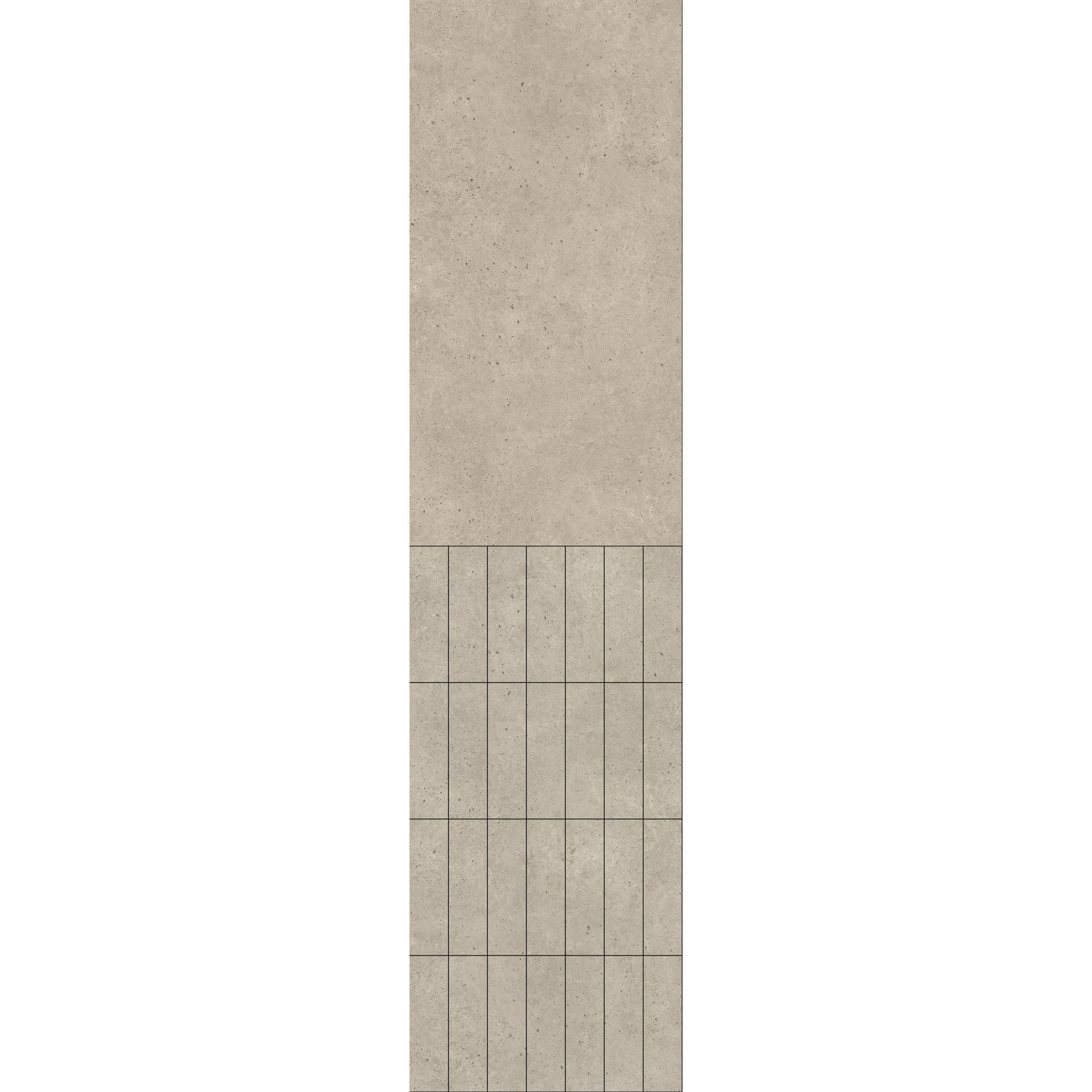 Baderomspanel Fibo 2490-M00/0830 Rough Cement