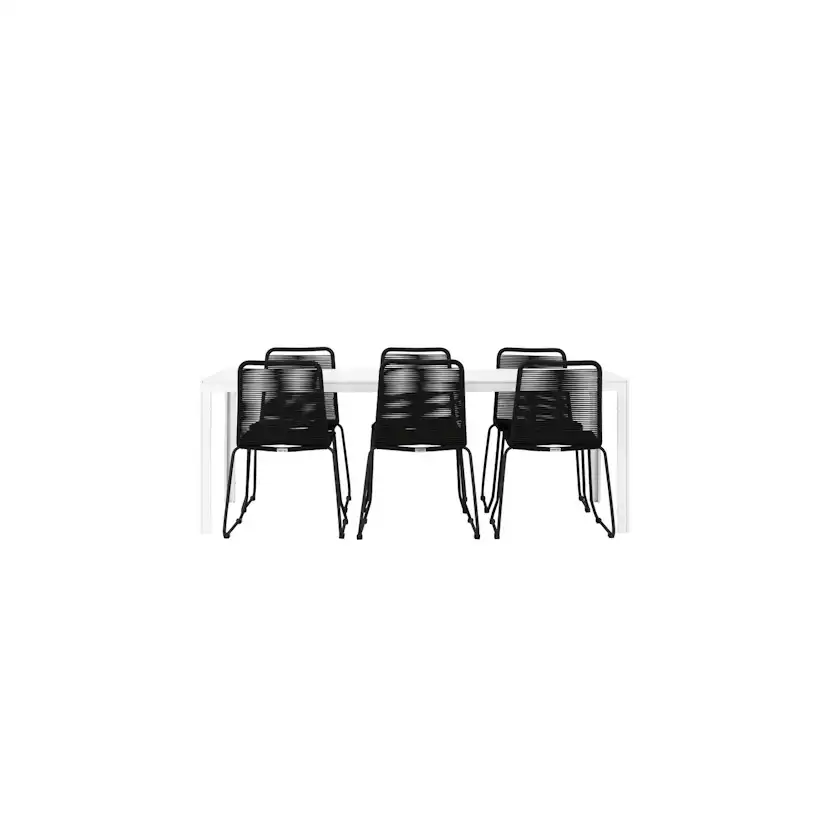 Hagegruppe Venture Home Break med 6 Lindos Stoler
