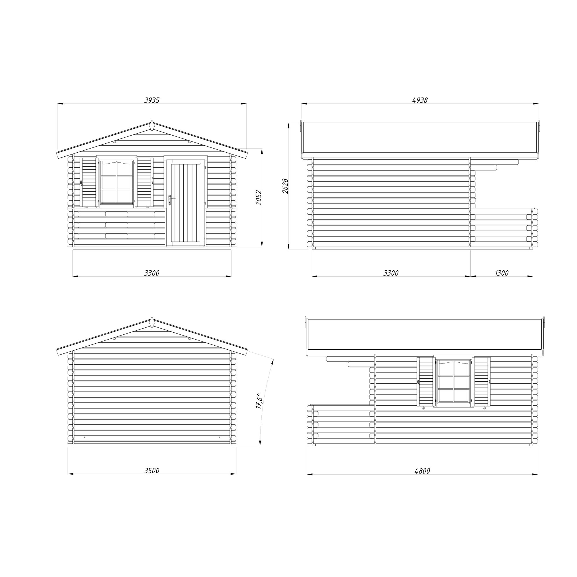 Gjestehytte Palmako Emma  15,2m2