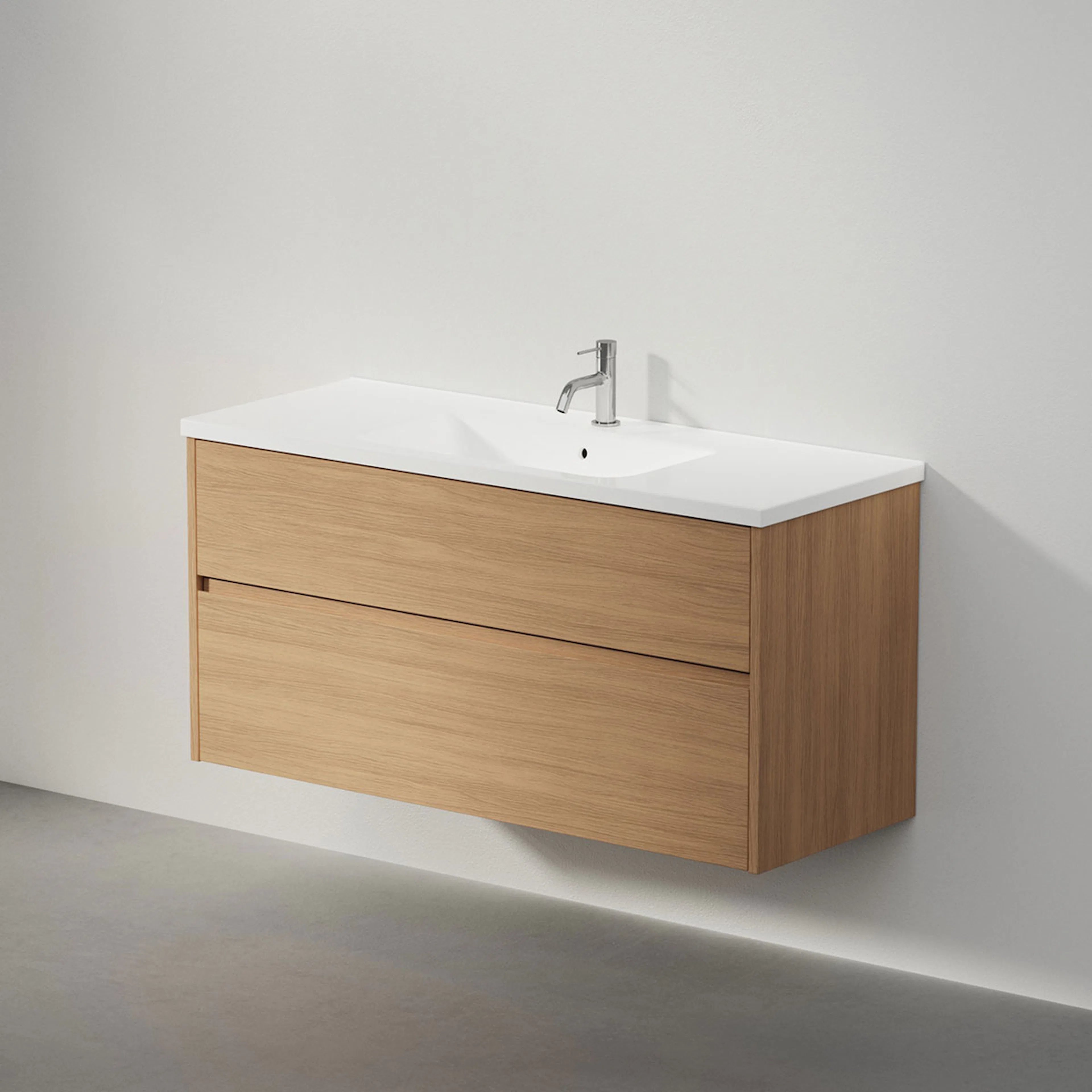 GRAND Grip 120, Natural Oak, 2 Lådor, 1196x570x450 mm Bredd: 1200 mm, Natural Oak