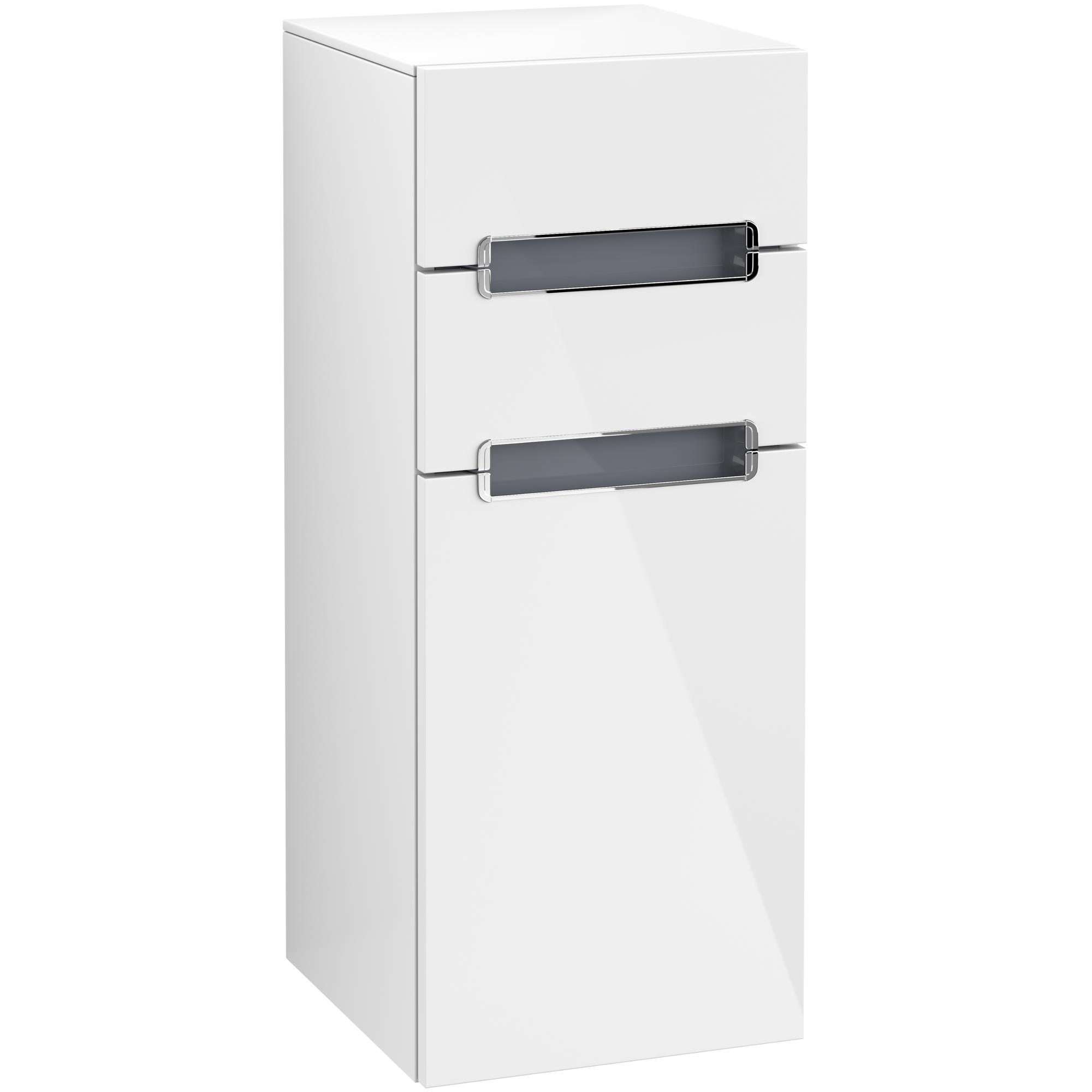 Väggskåp Villeroy & Boch Subway 2.0 med 2 Lådor och 1 Dörr 356 mm | badrum - badrumsmobler - vagg-och-hogskap | KakelKungen