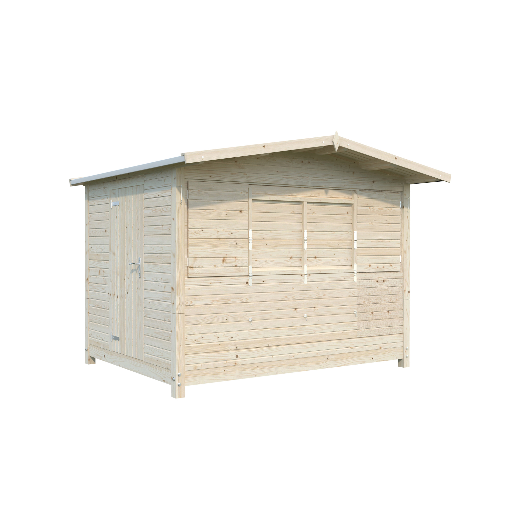 Marian 6,2 m2 - Folding kiosk NO Ubehandlet