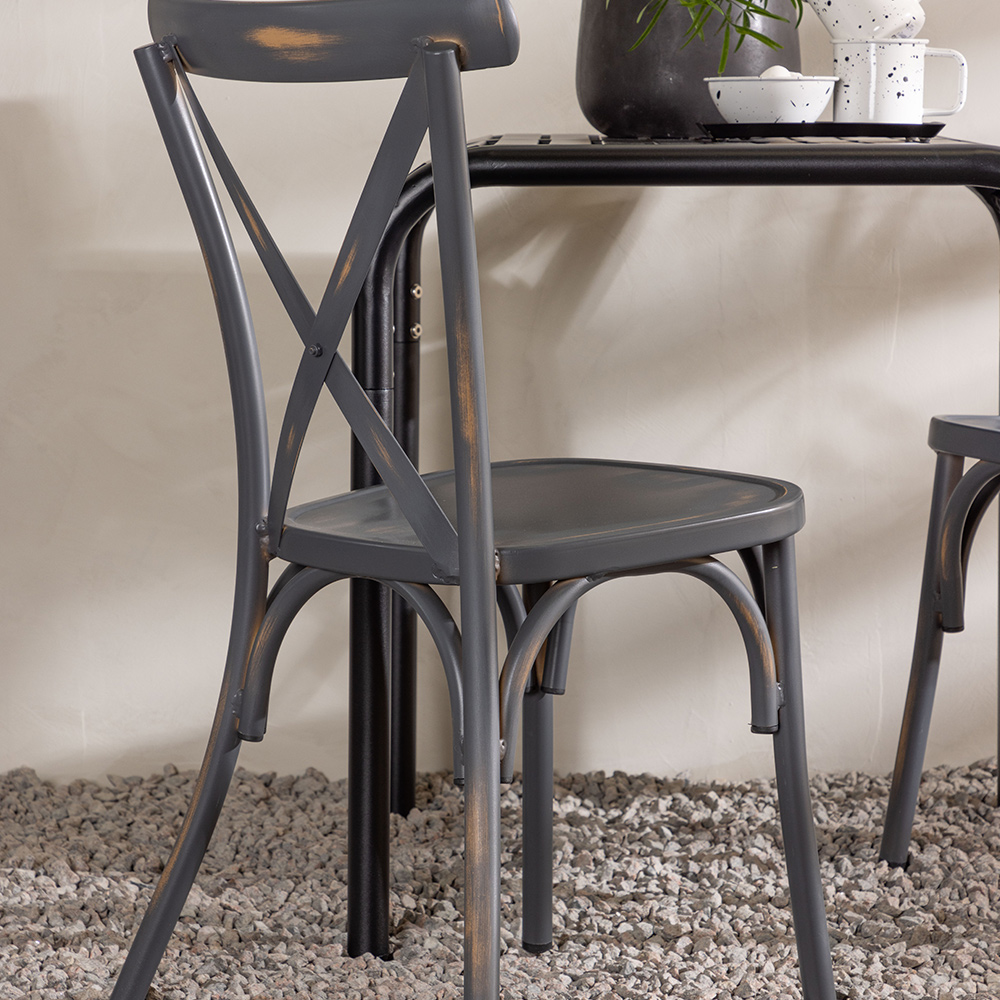 Cafégruppe Venture Home Borneo Bord med 2 Tablas Stoler
