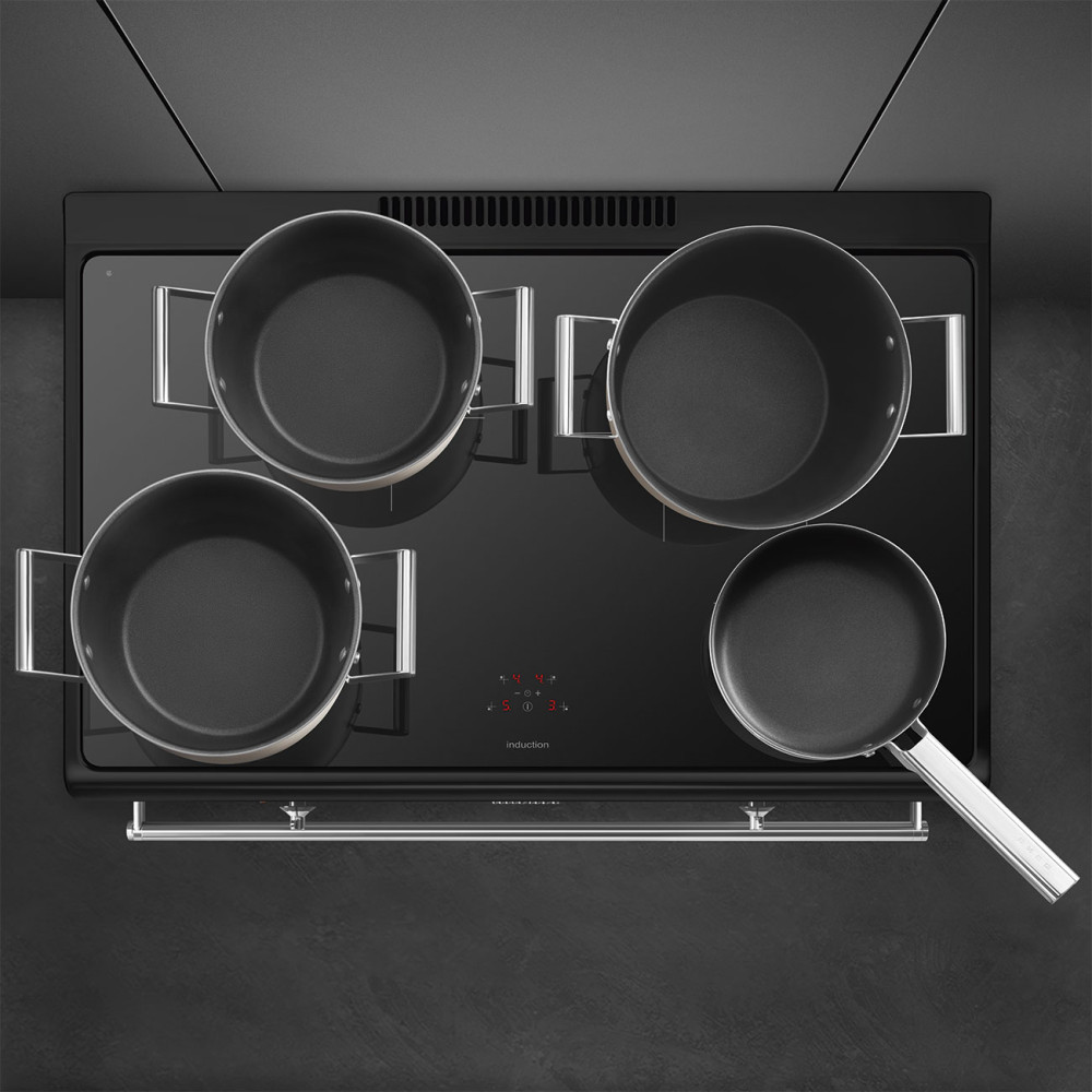 Induksjonsovn Smeg CX91IMBL