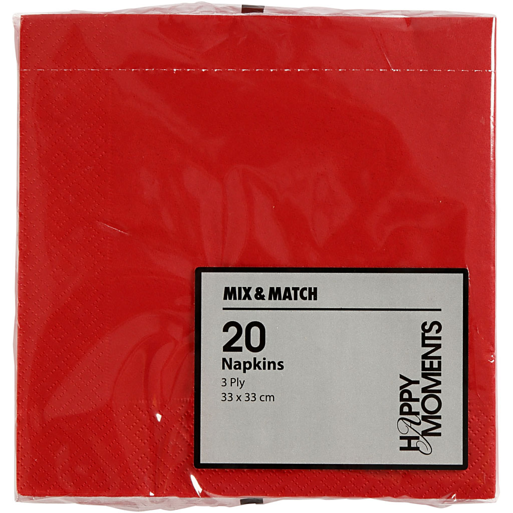 Servietter Creativ Company Str 33x33 cm 20 stk/1 Pk