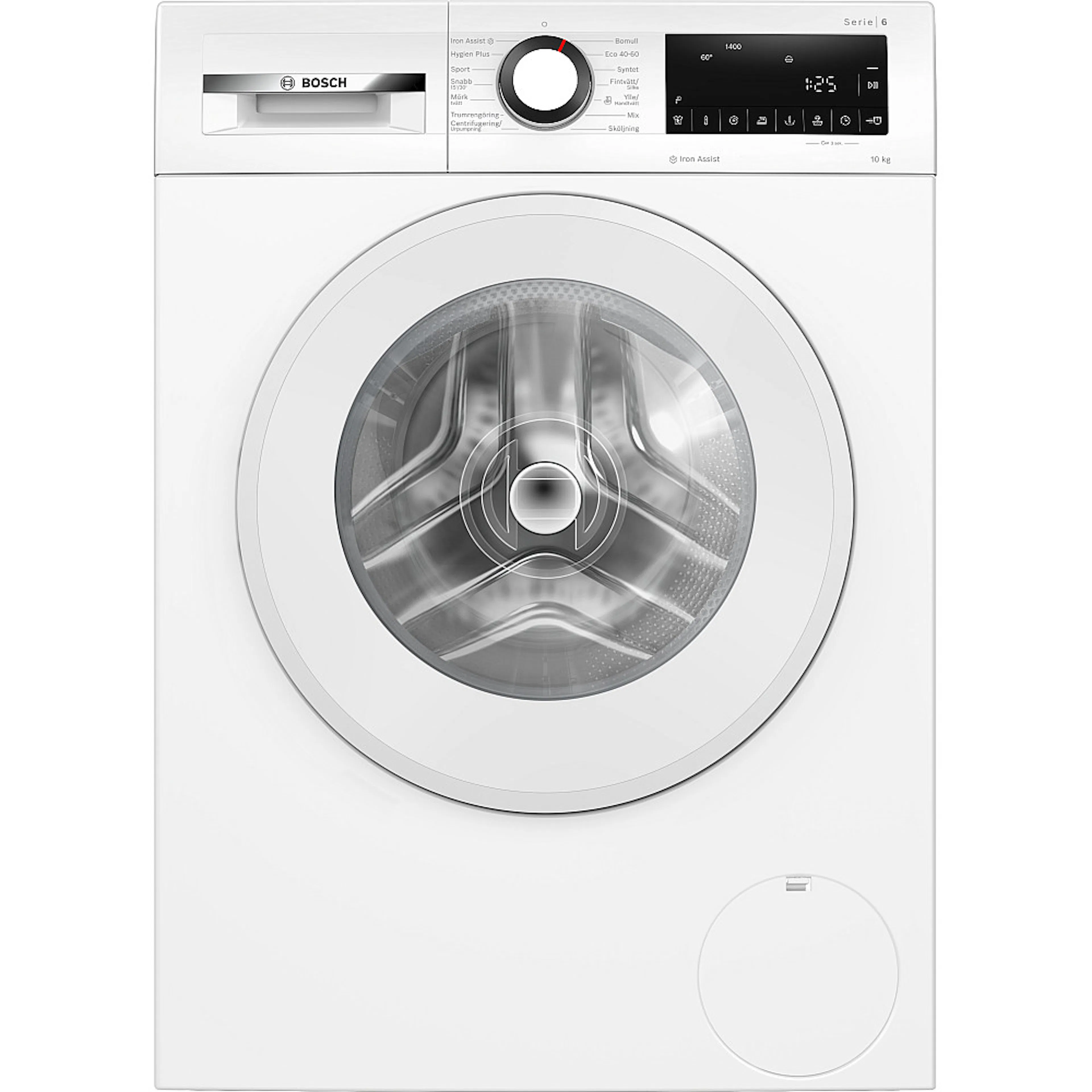 Frontmatet Vaskemaskin Bosch Serie 6 WGG254Z0SN Hvit