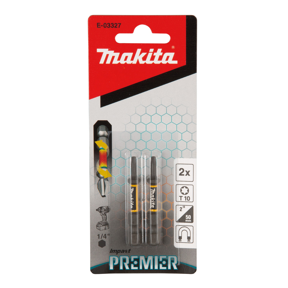 Bits Makita Impact Premier E-03327 50 mm 2-pk
