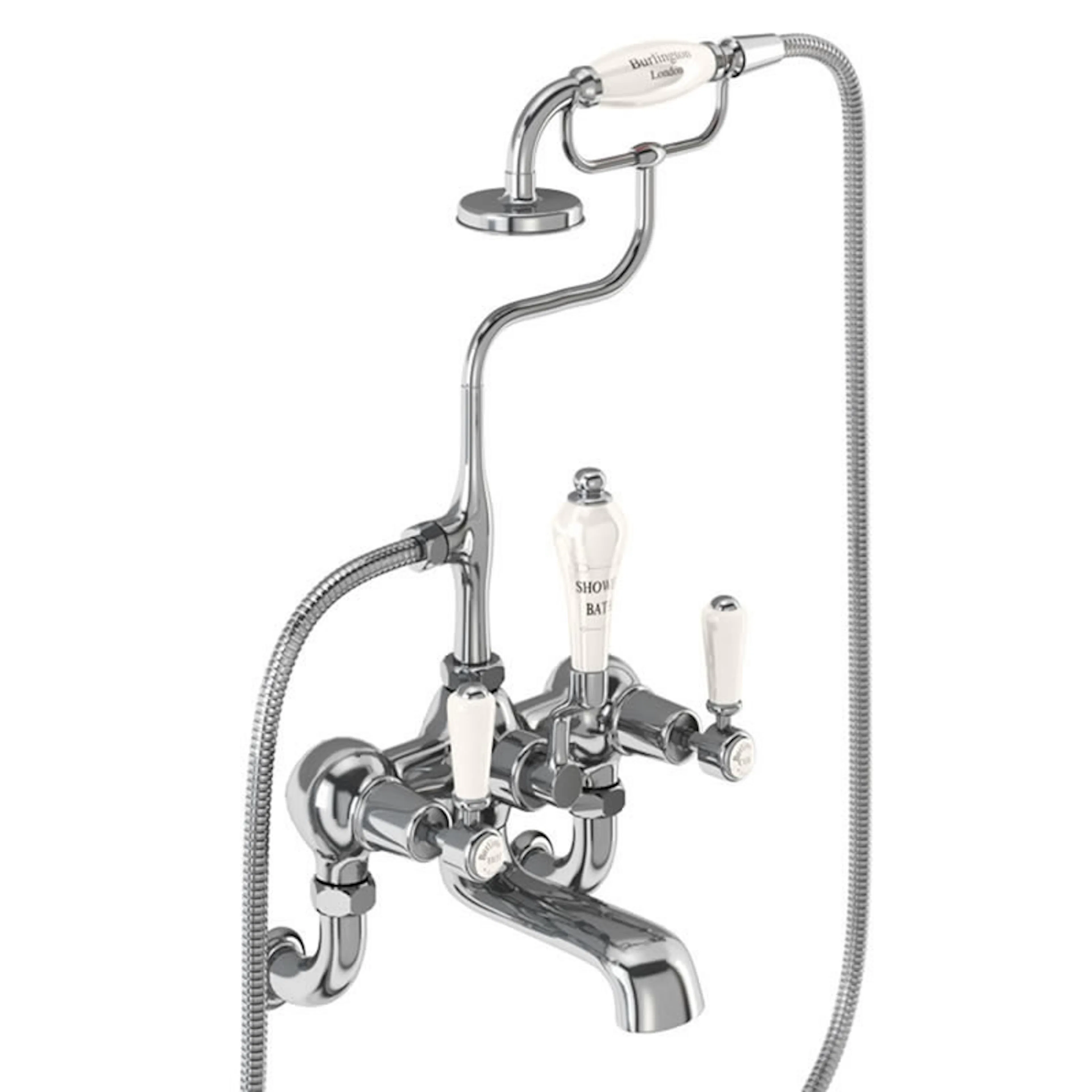 Dusj- og Badekarbatteri Burlington CL17 Kensington