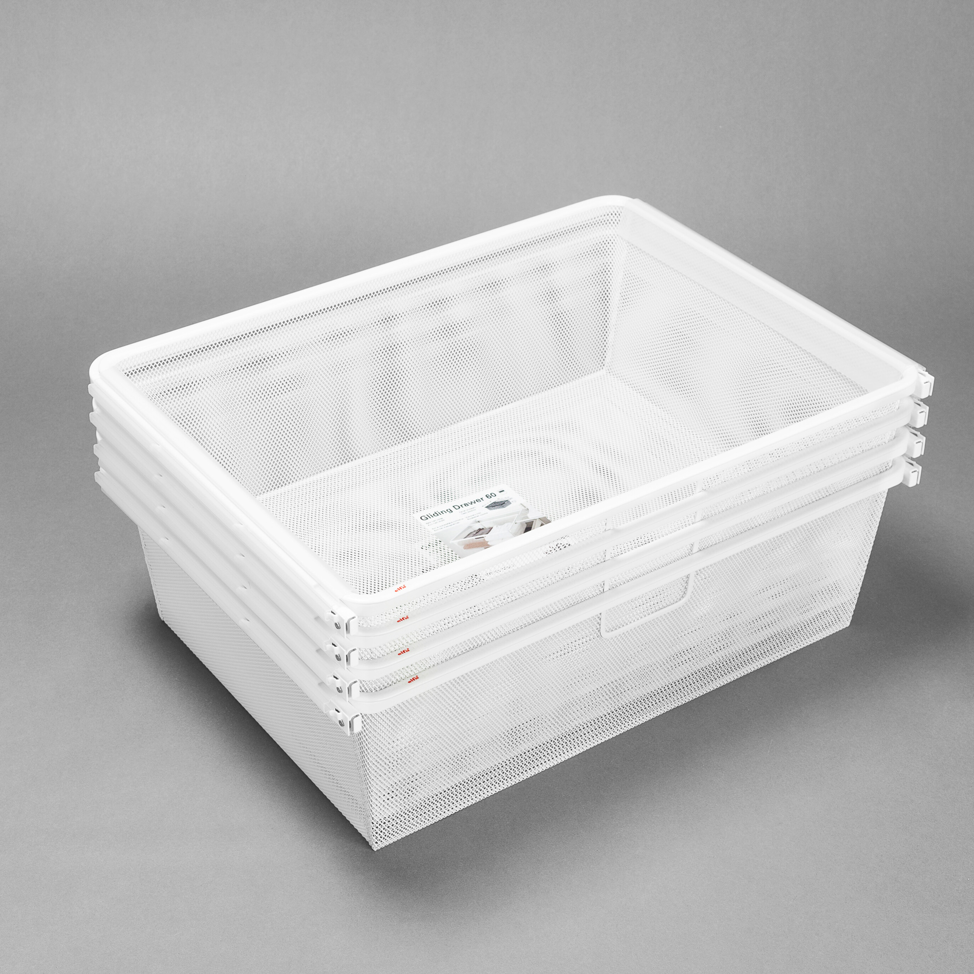 Meshkurv Elfa for Uttrekksramme 60 4-pk