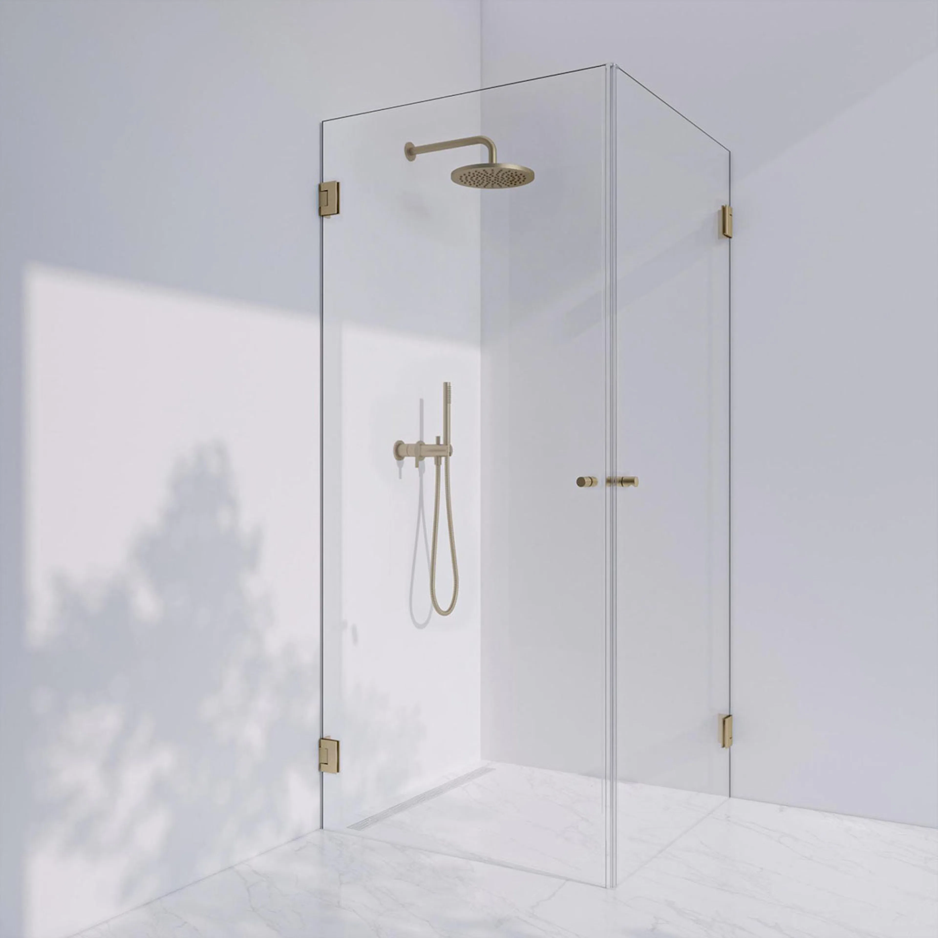 Duschhörna Invitrea Flair GH22 med Glasrengöring