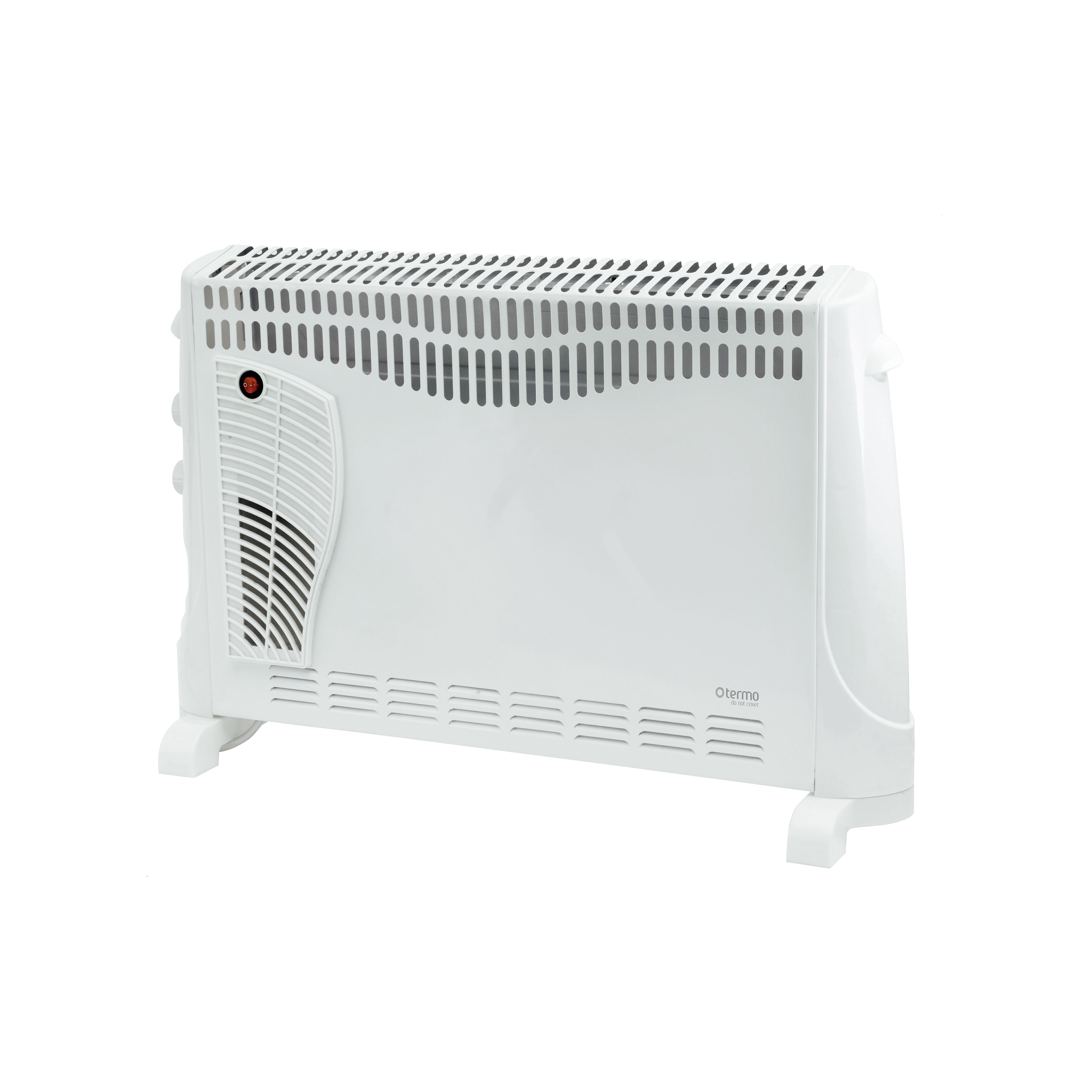 Stråleovn Termo STEEL 2000 W med Turbovifte
