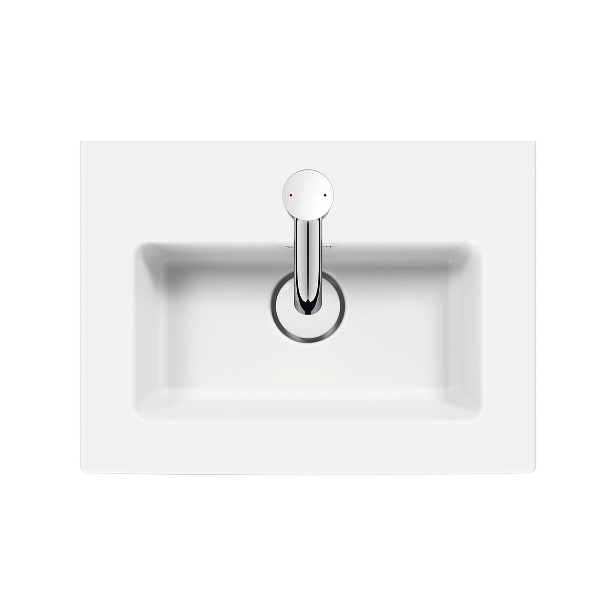 Servant Duravit White Tulip Hvit Høyblank 450 mm