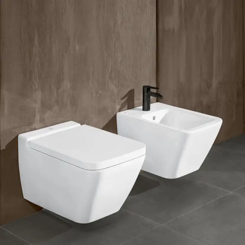 Vägghängd toalett Villeroy & Boch Finion 4664R0R1 Vit Alpin med Ceramic Plus