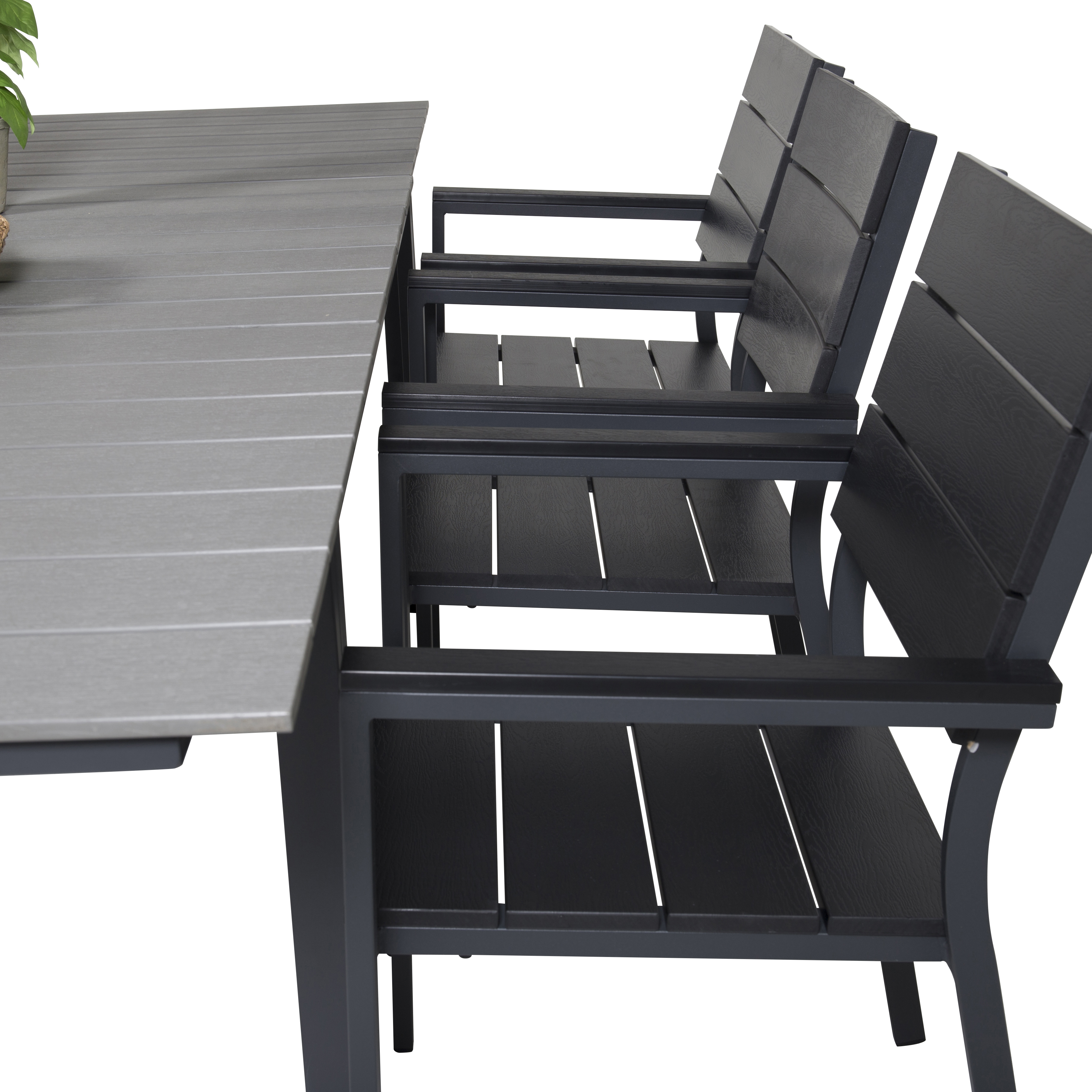 Spisegruppe Venture Home Lova 160/240 med 6 Lova Stoler