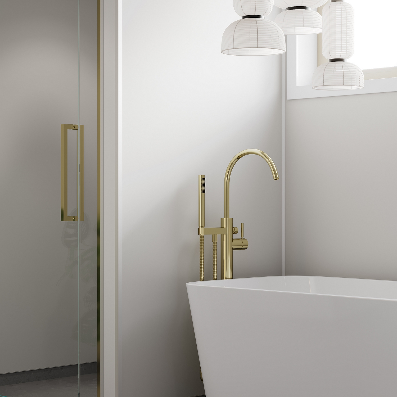 Baderomspanel Fibo 2090-M00 Light Grey