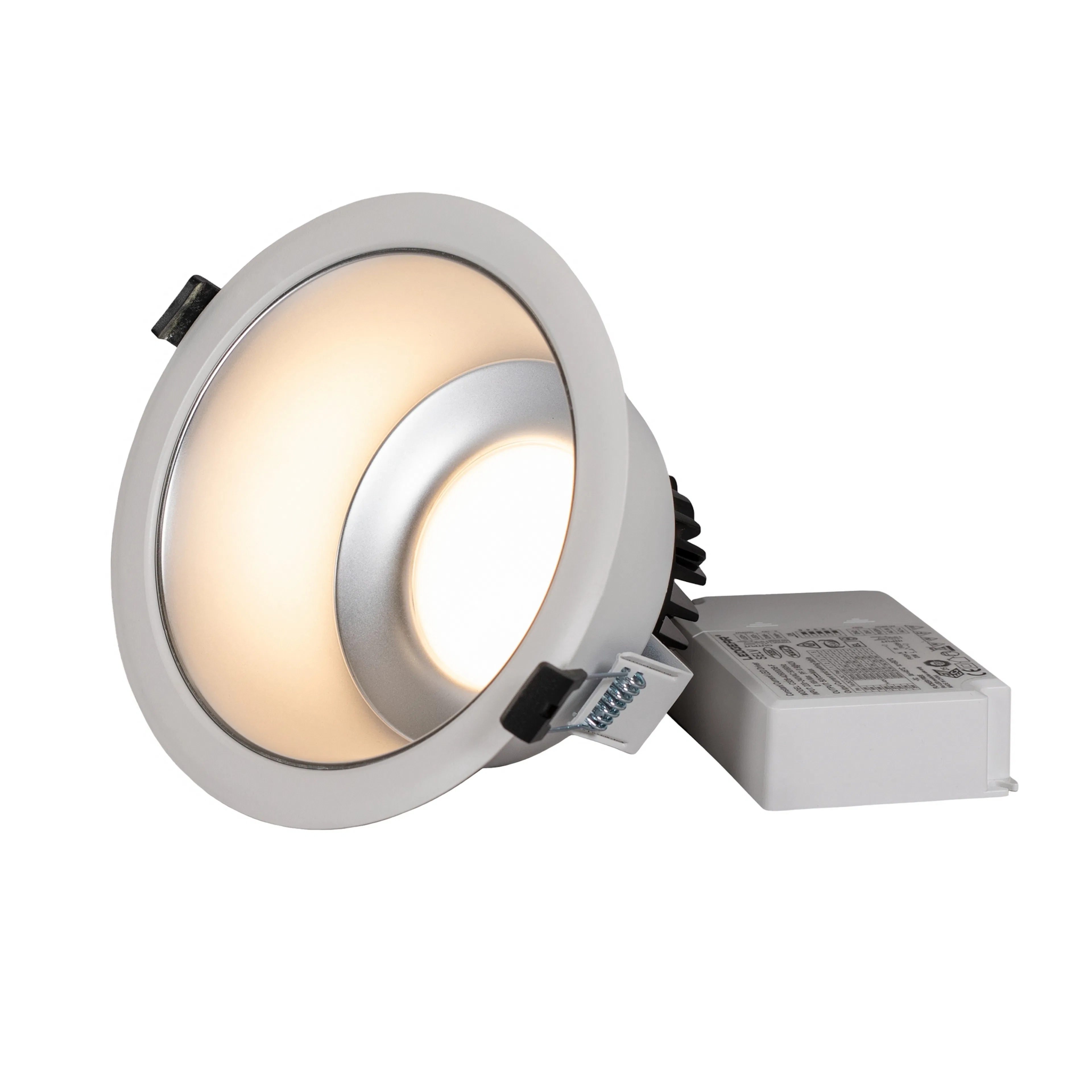 Downlight Hide-a-lite Echo M Hvit 830/840 DALI 2, 6 Step DIP Dim