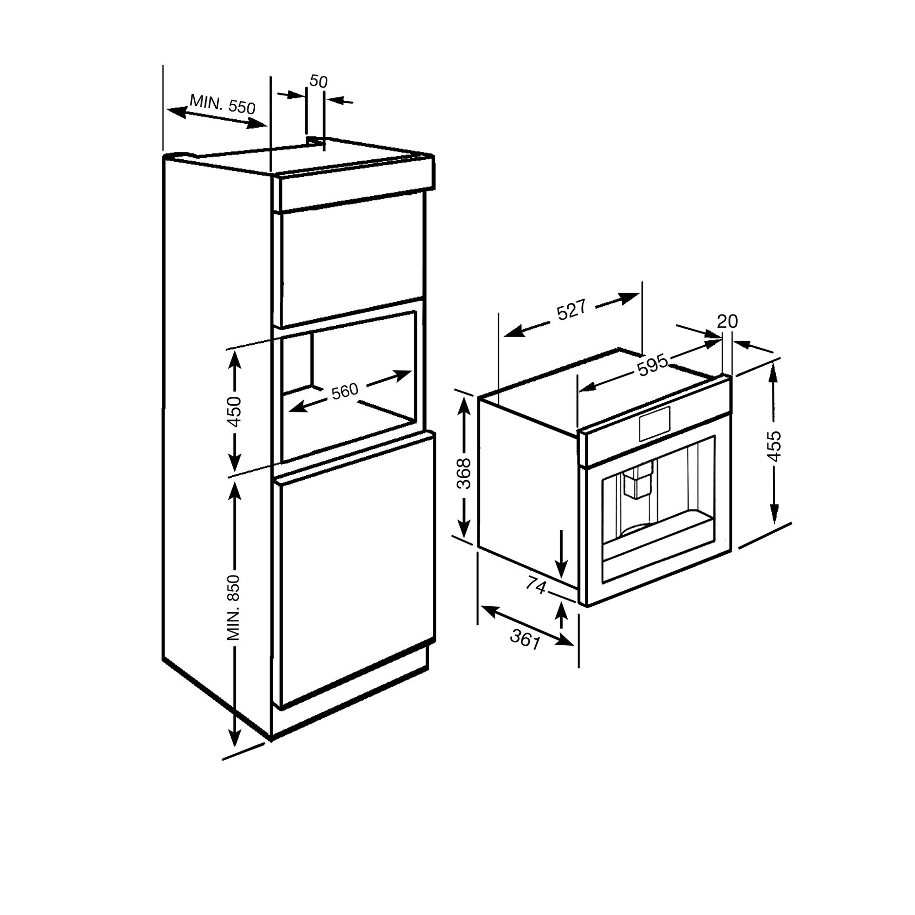 Kaffemaskin Smeg CMS8451 Helautomatisk