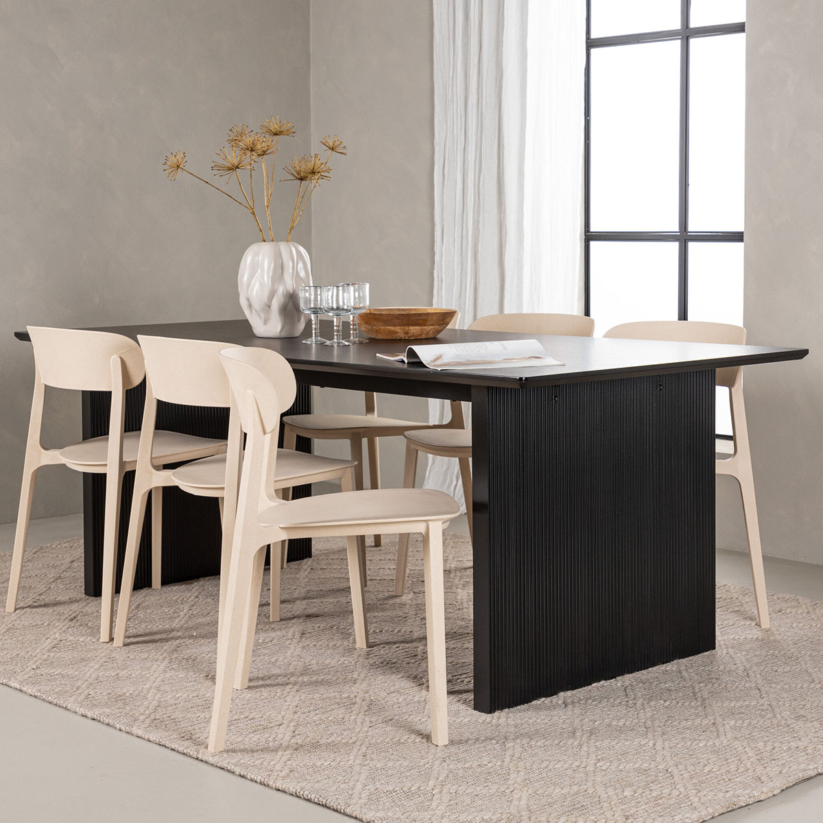 Spisegruppe Venture Home Vail med 6 stk Åstol