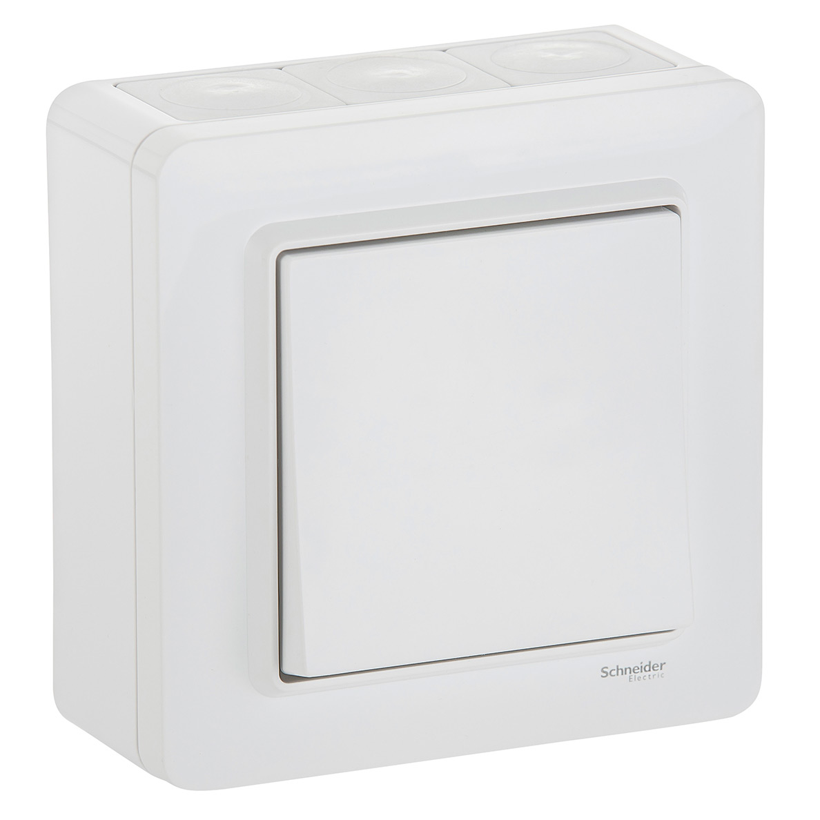 Strømbryter Schneider Electric Exxact Trapp/1-polet IP44