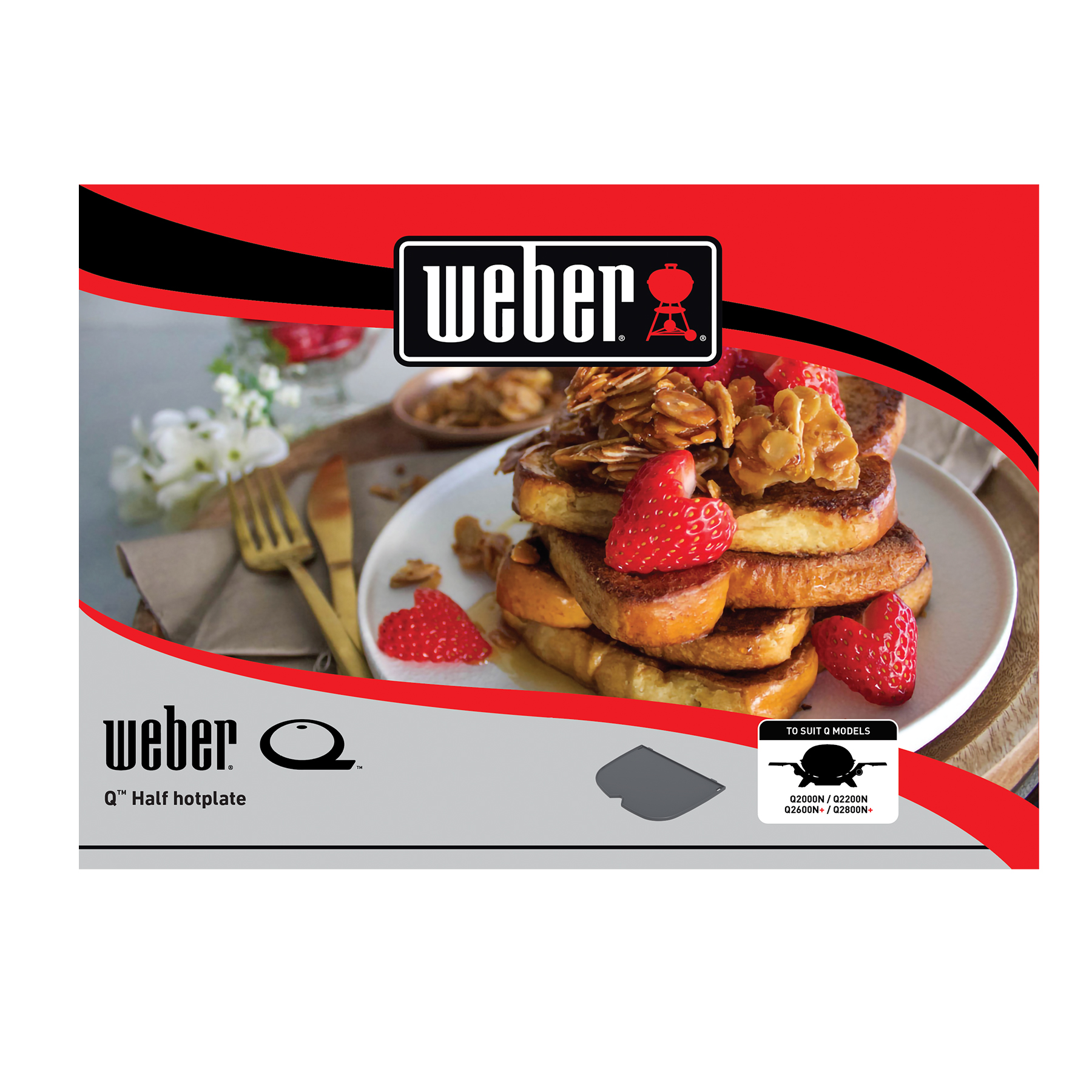 Stekeplate Weber Q1XXXn