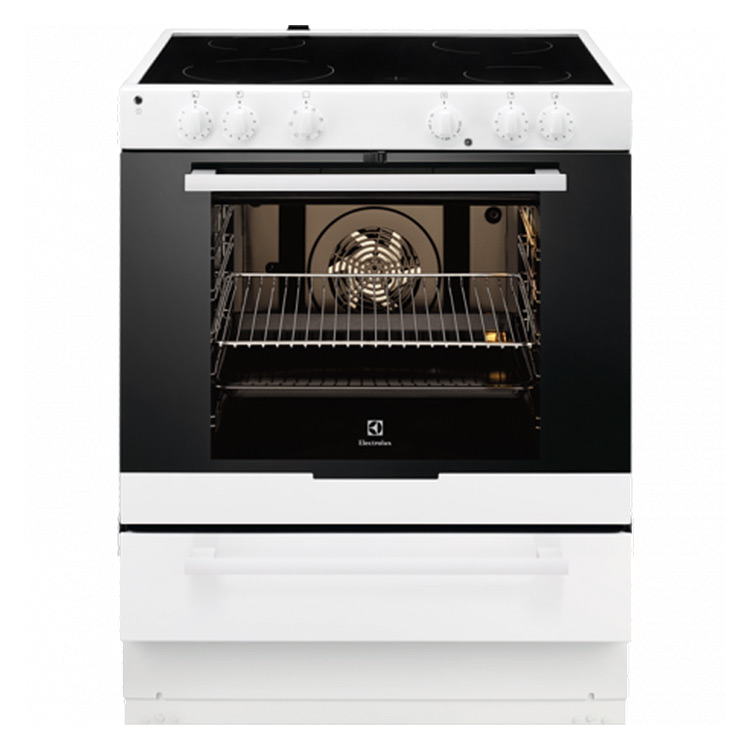 Komfyr Electrolux EKC7051BOW
