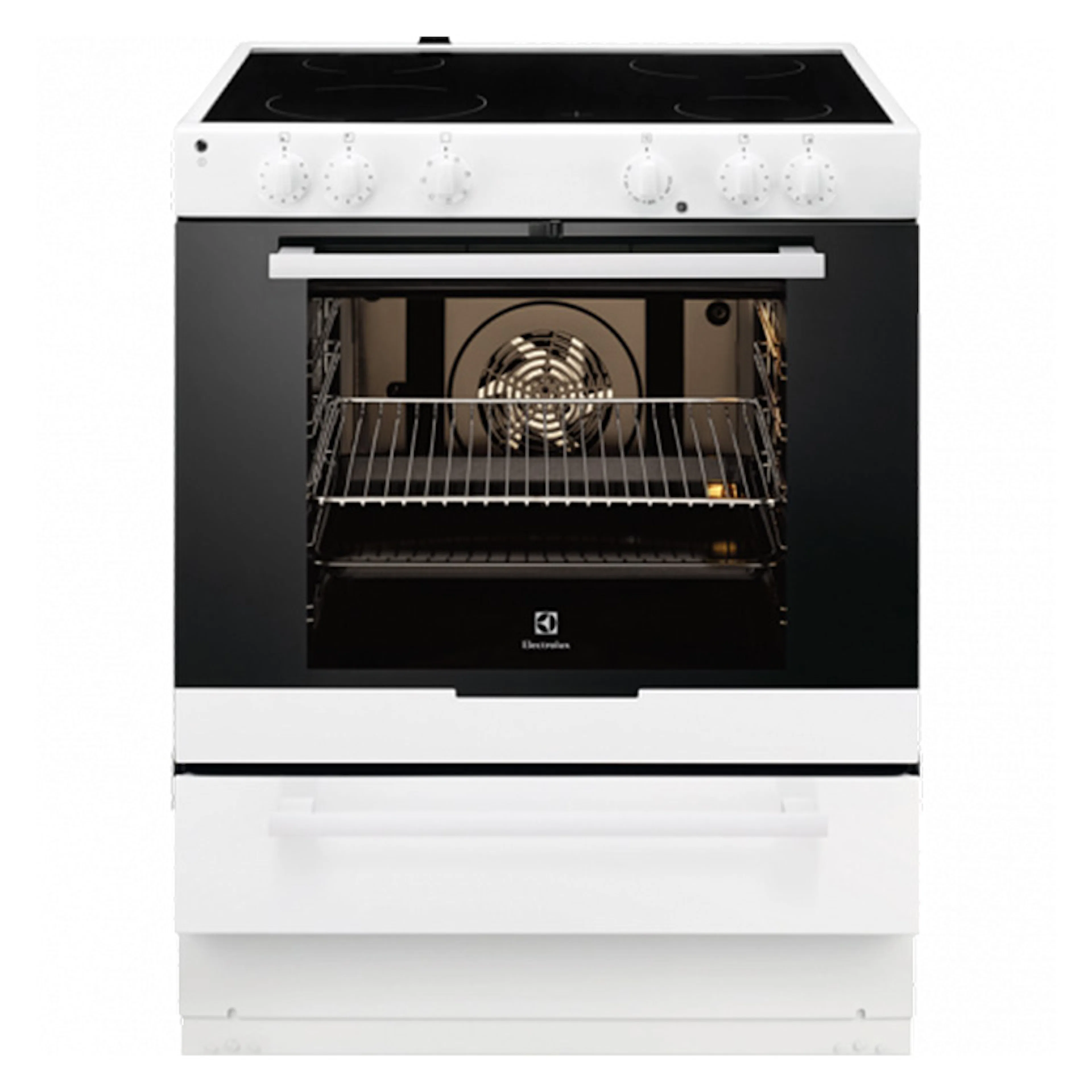Komfyr Electrolux EKC7051BOW